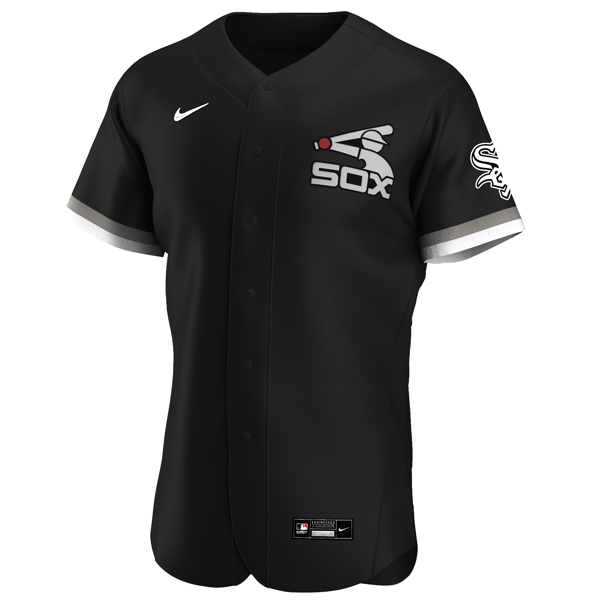 Chicago White Sox Alternate Authentic Team Jersey - Black cheap jerseys for sale - CheapJerseys.Shop