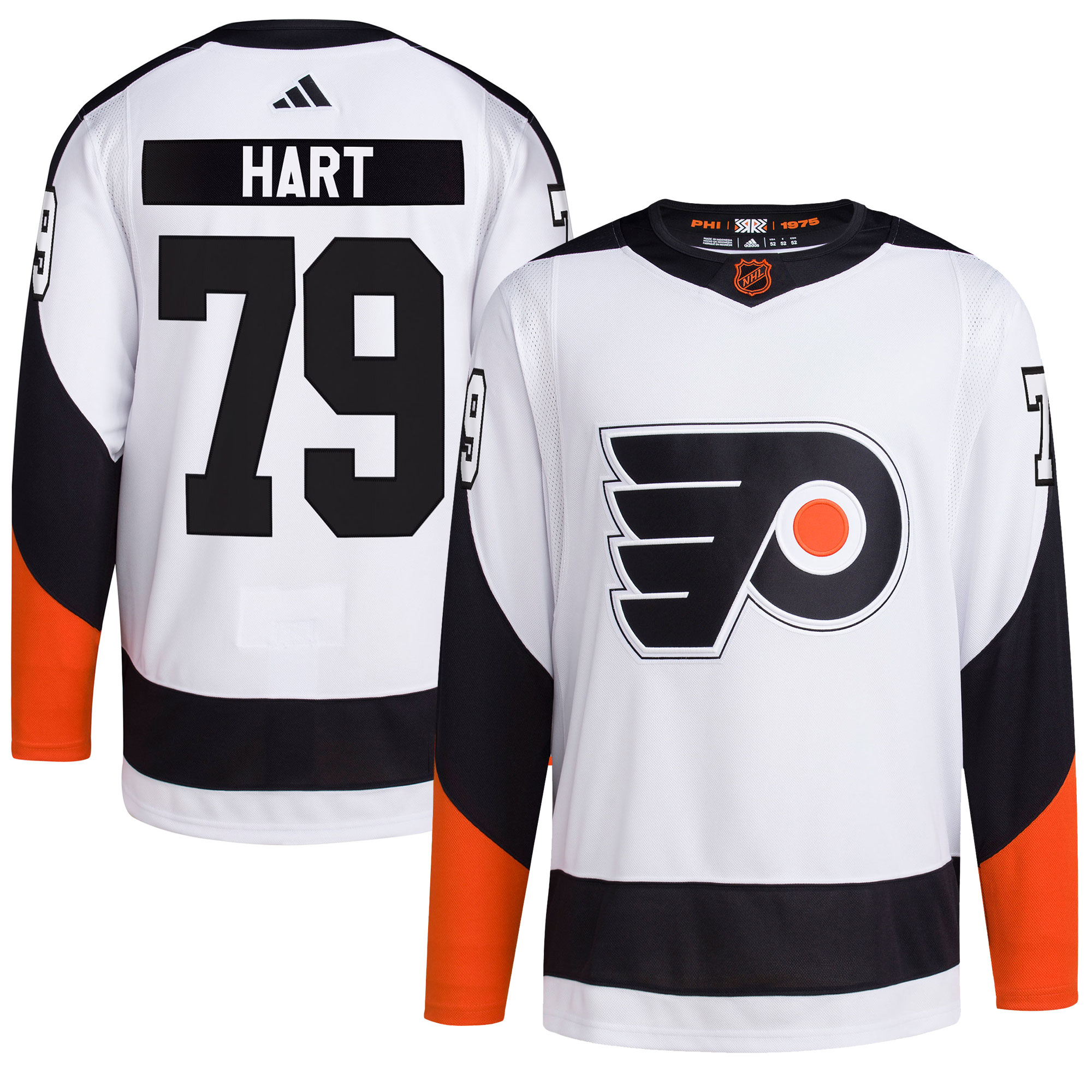 Carter Hart Philadelphia Flyers Reverse Retro 2.0 Authentic Player Jersey - White cheap jerseys for sale - CheapJerseys.Shop