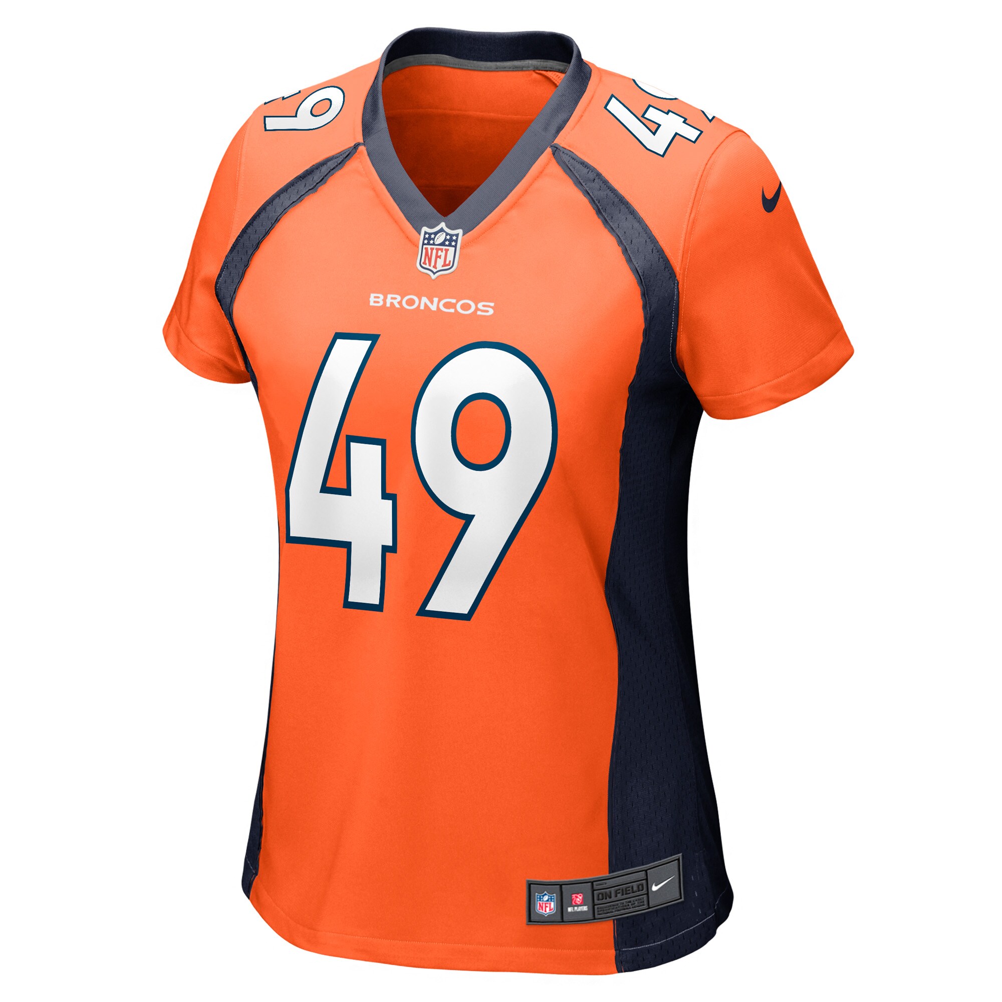 Alex Singleton Denver Broncos Women's Game Player Jersey - Orange cheap jerseys for sale - CheapJerseys.Shop