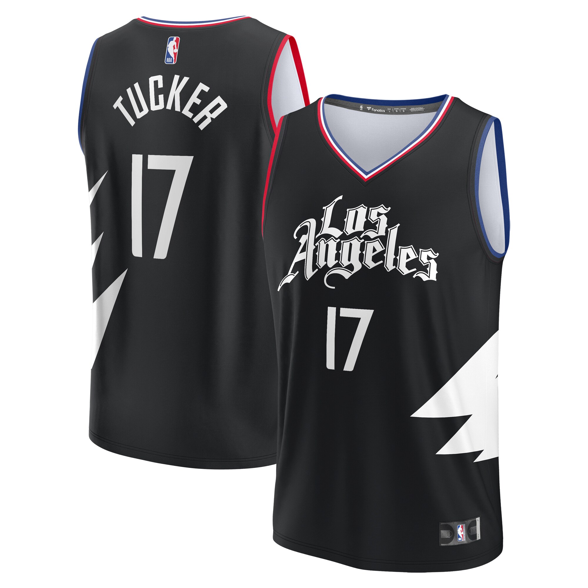 PJ Tucker LA Clippers Fanatics Youth Fast Break Player Jersey - Statement Edition - Black cheap jerseys for sale - CheapJerseys.Shop