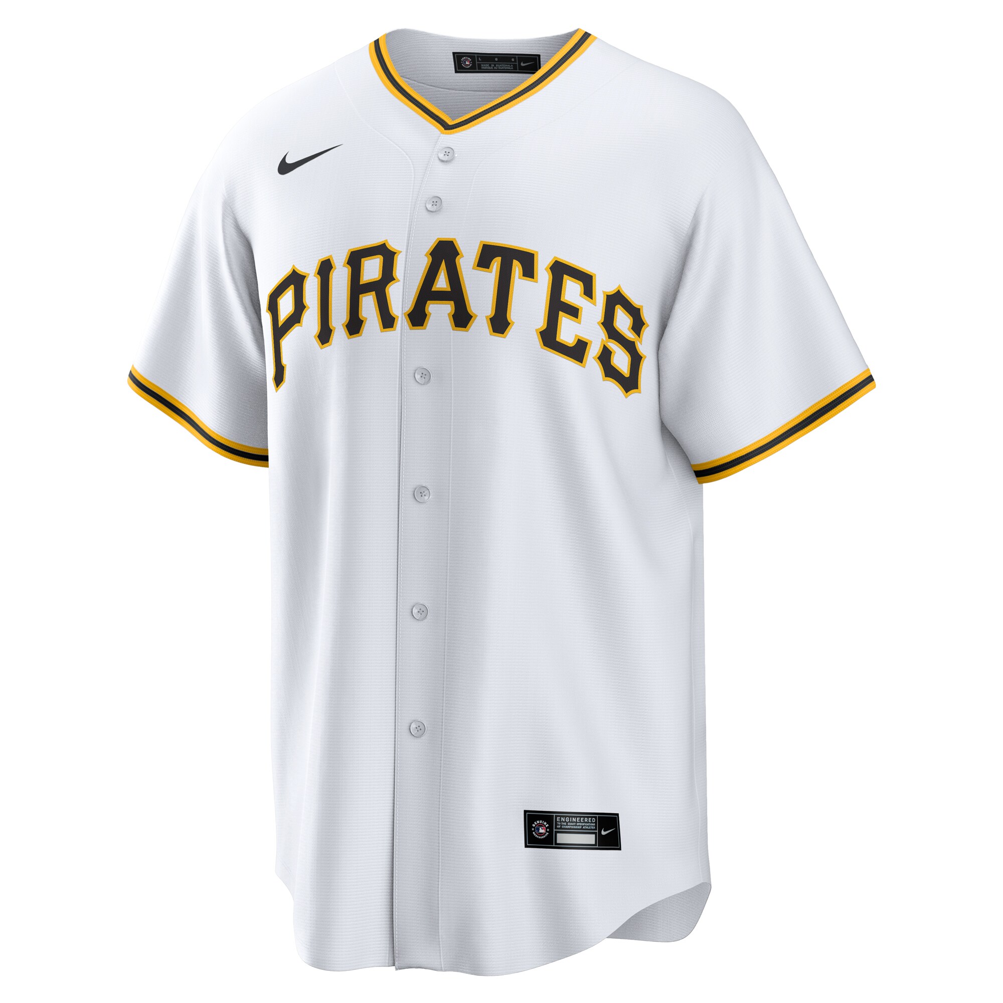 Paul Skenes Pittsburgh Pirates Home Replica Player Jersey - White cheap jerseys for sale - CheapJerseys.Shop