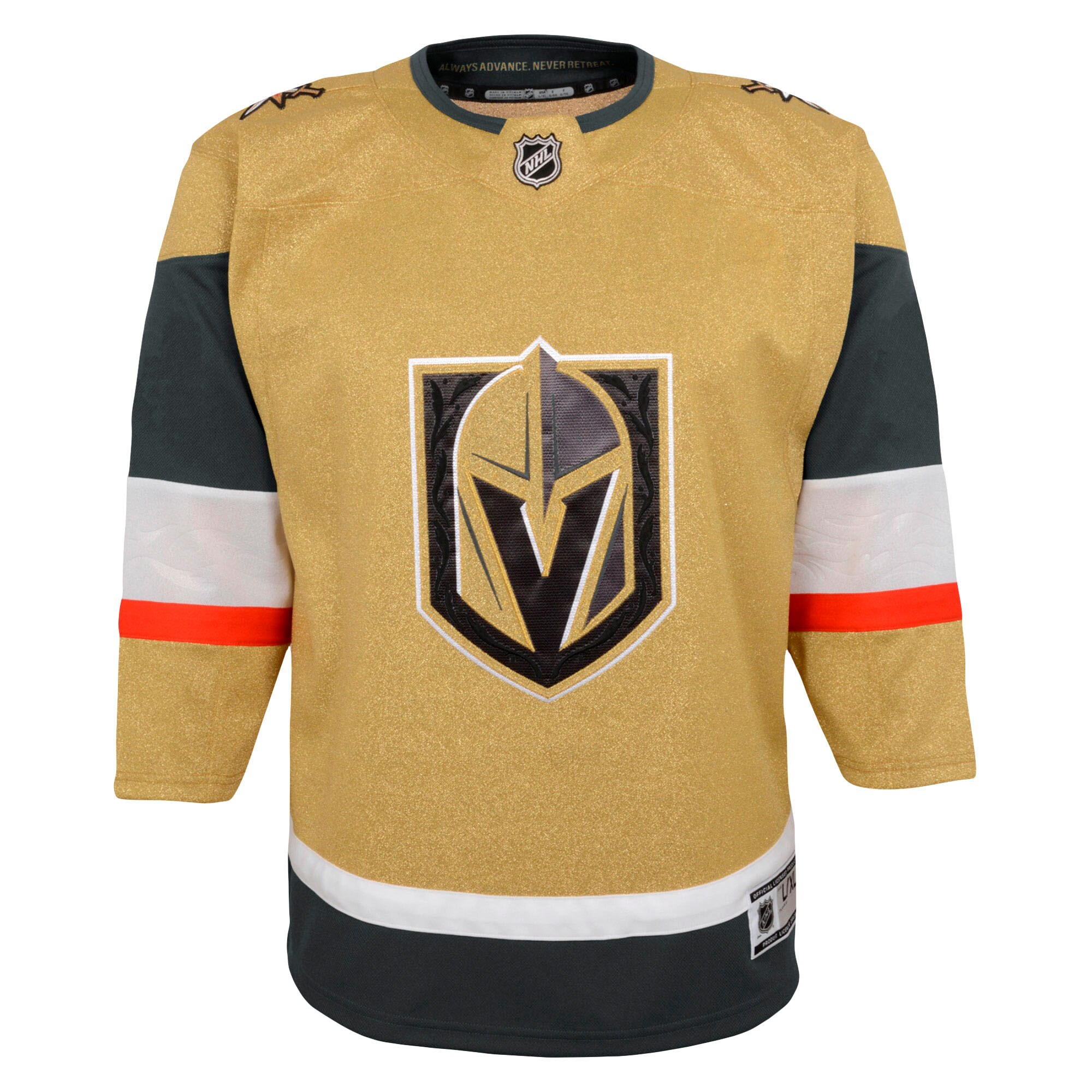 Vegas Golden Knights Infant 2020\/21 Home Premier Jersey - Gold cheap jerseys for sale - CheapJerseys.Shop