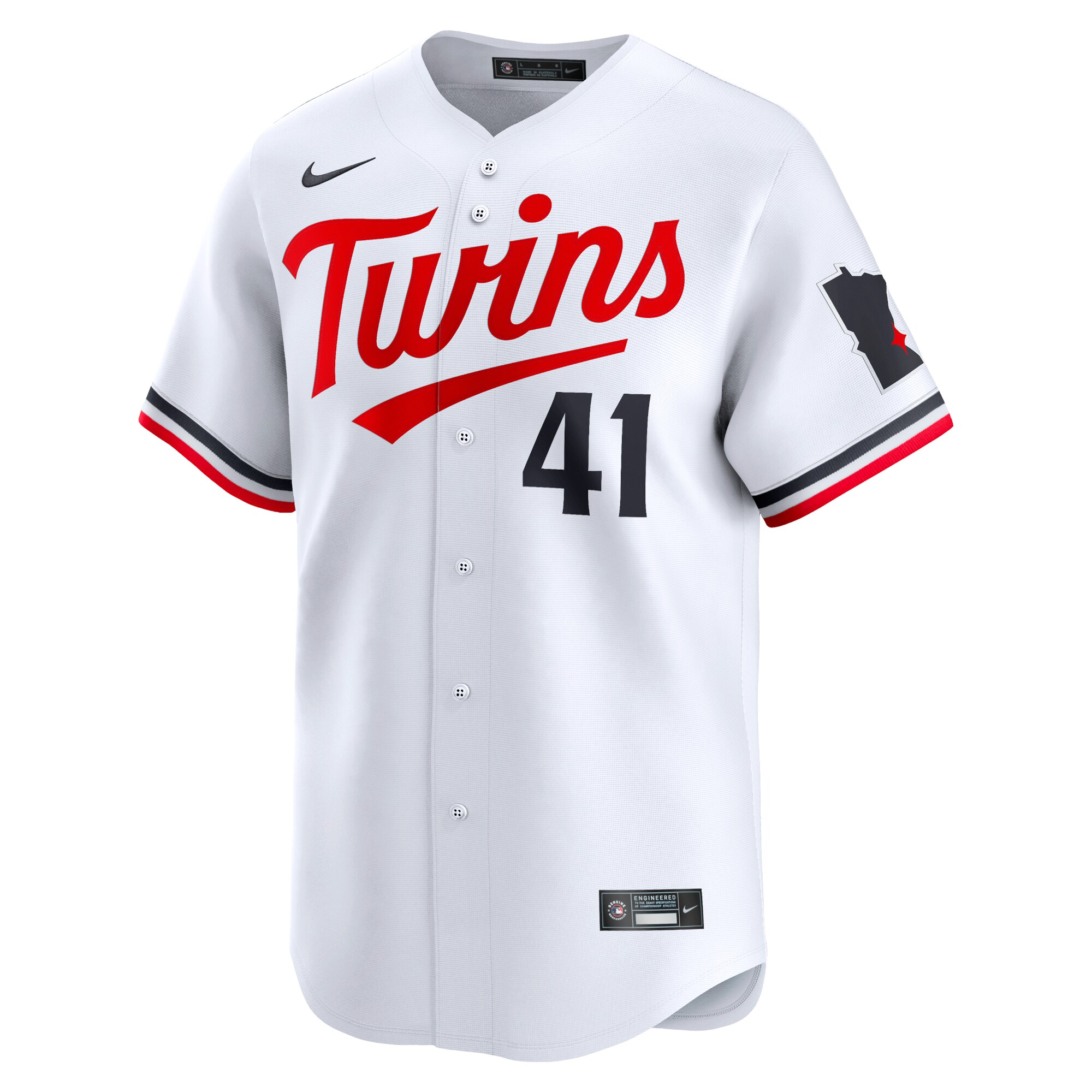 Joe Ryan Minnesota Twins Home Limited Player Jersey - White cheap jerseys for sale - CheapJerseys.Shop