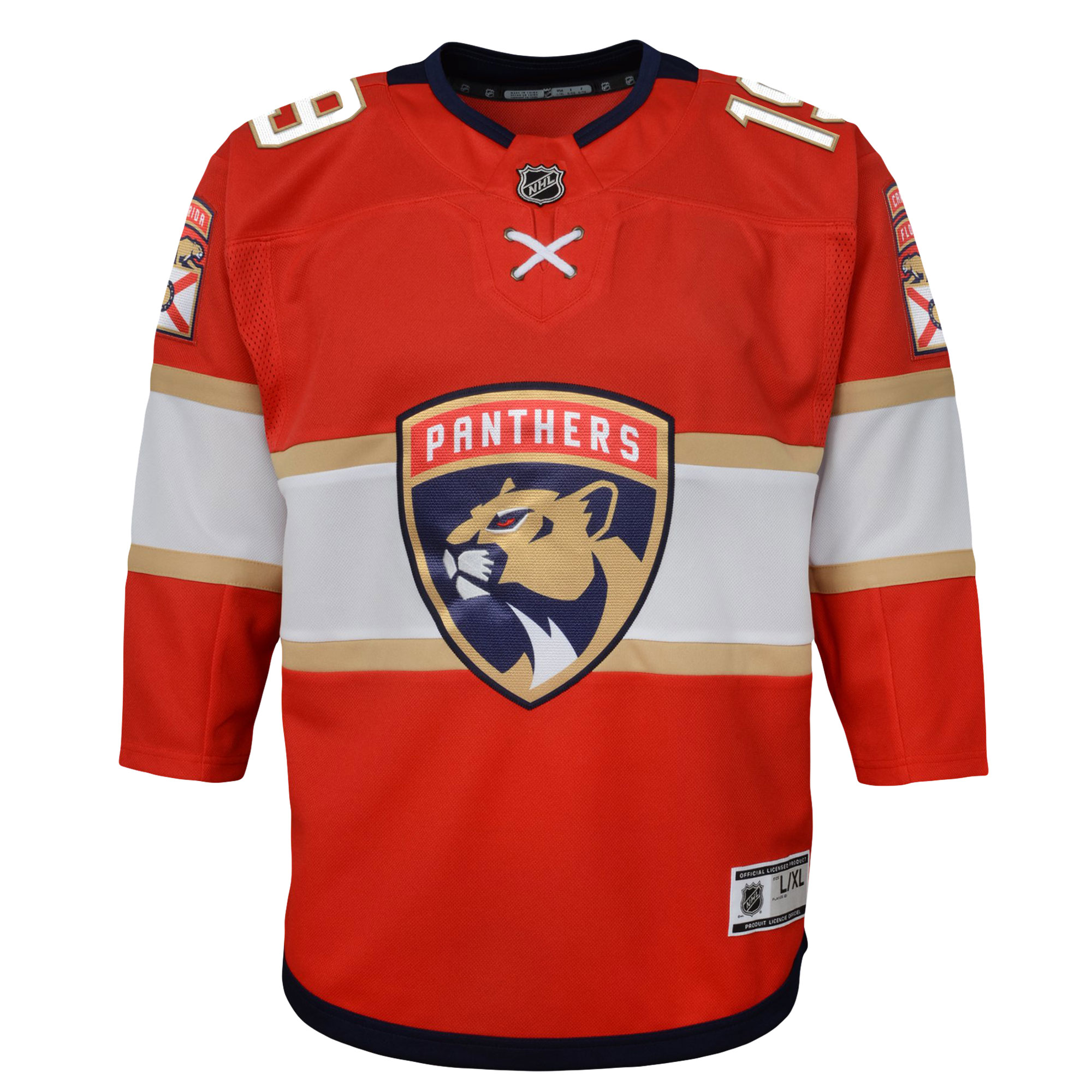 Matthew Tkachuk Florida Panthers Youth Home Premier Player Jersey - Red cheap jerseys for sale - CheapJerseys.Shop