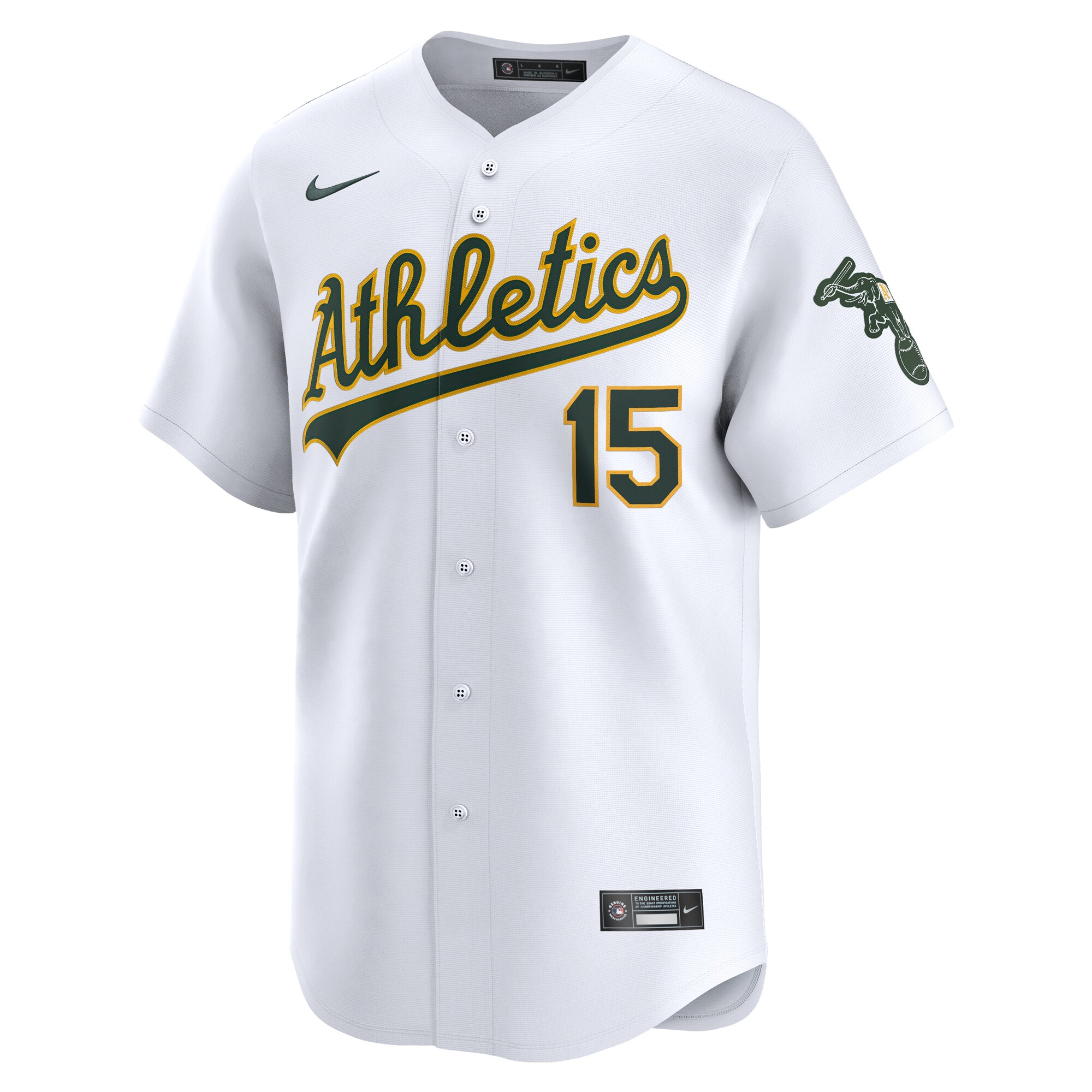 Seth Brown Oakland Athletics Home Limited Player Jersey - White cheap jerseys for sale - CheapJerseys.Shop