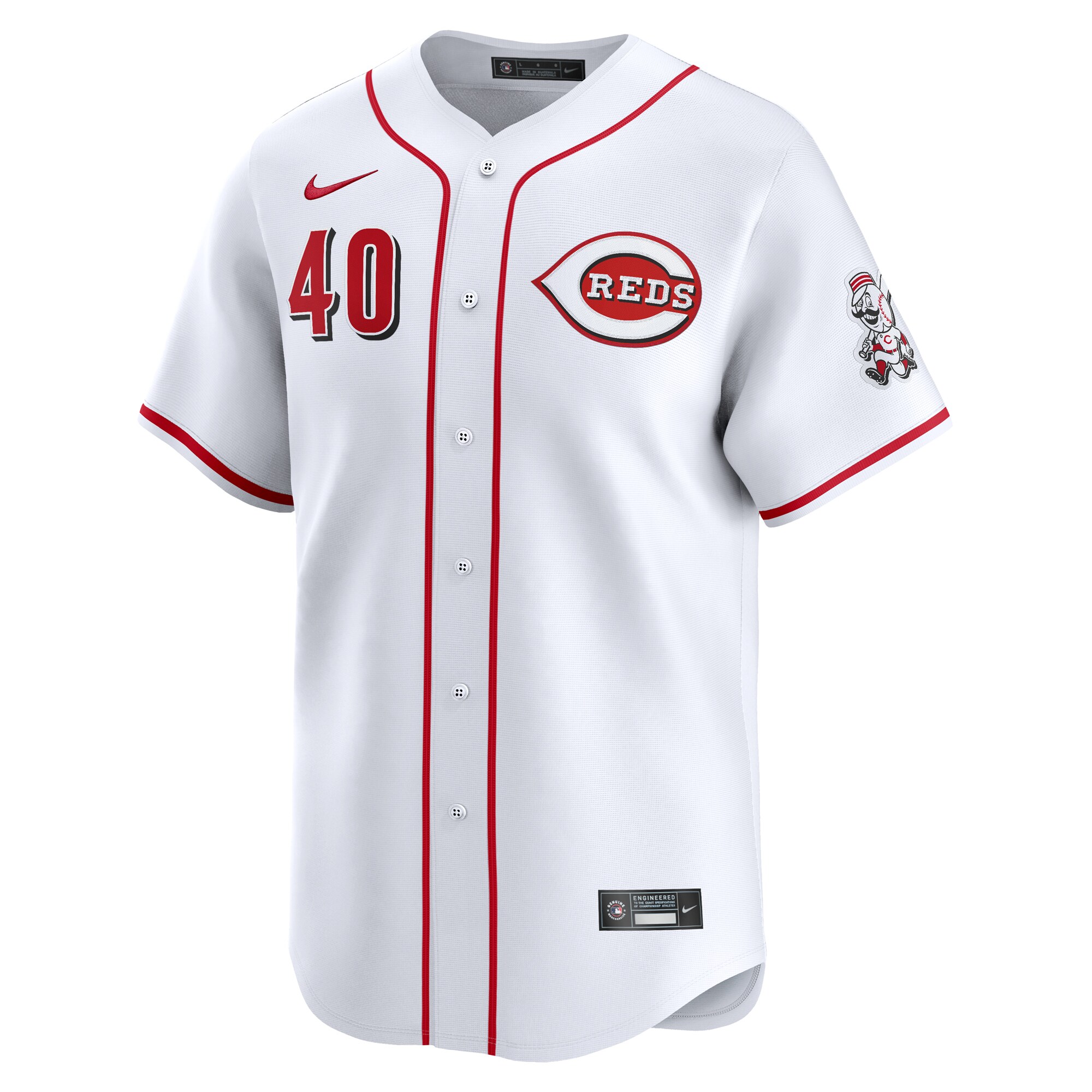 Nick Lodolo Cincinnati Reds Home Limited Player Jersey - White cheap jerseys for sale - CheapJerseys.Shop