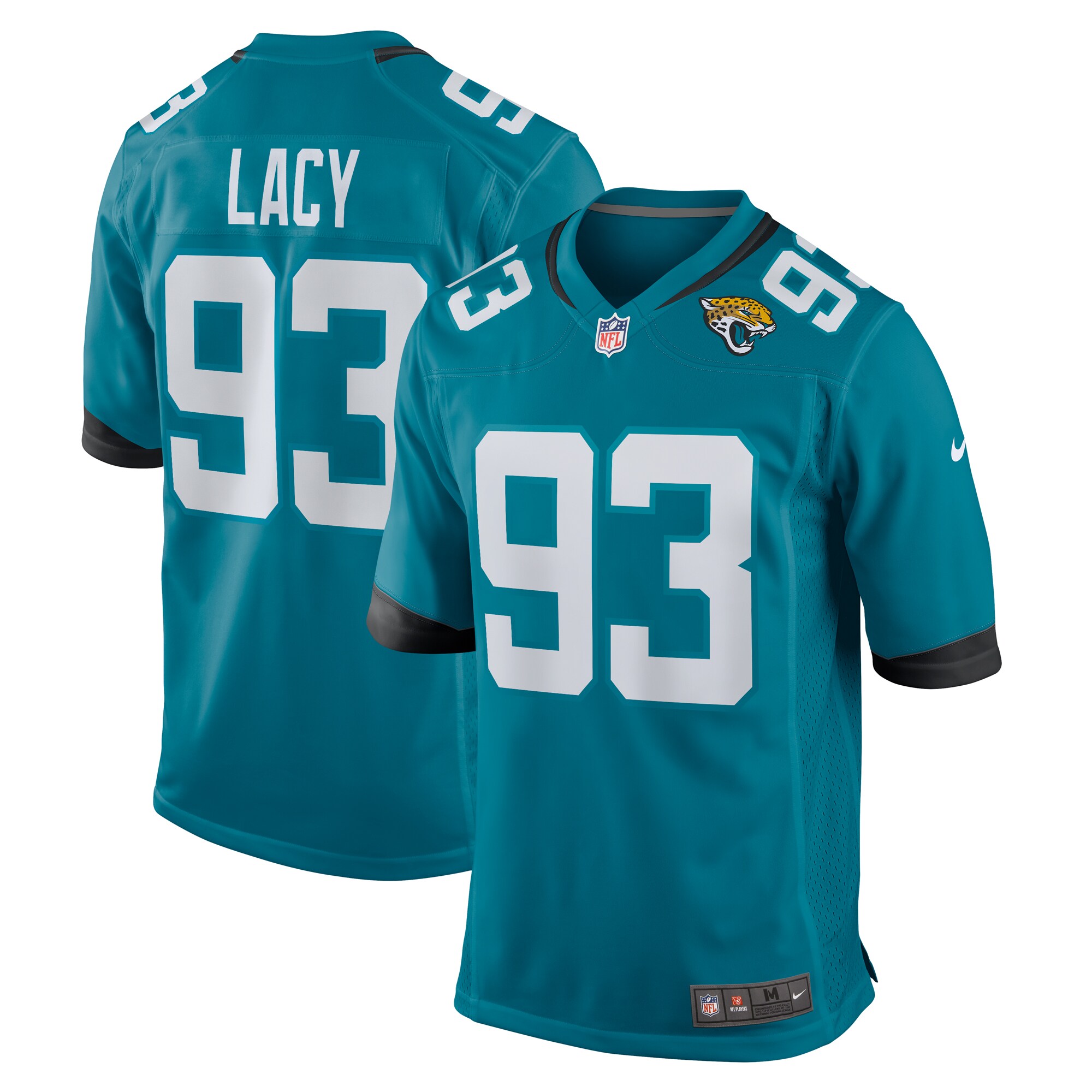 Tyler Lacy Jacksonville Jaguars Team Game Jersey - Teal cheap jerseys for sale - CheapJerseys.Shop
