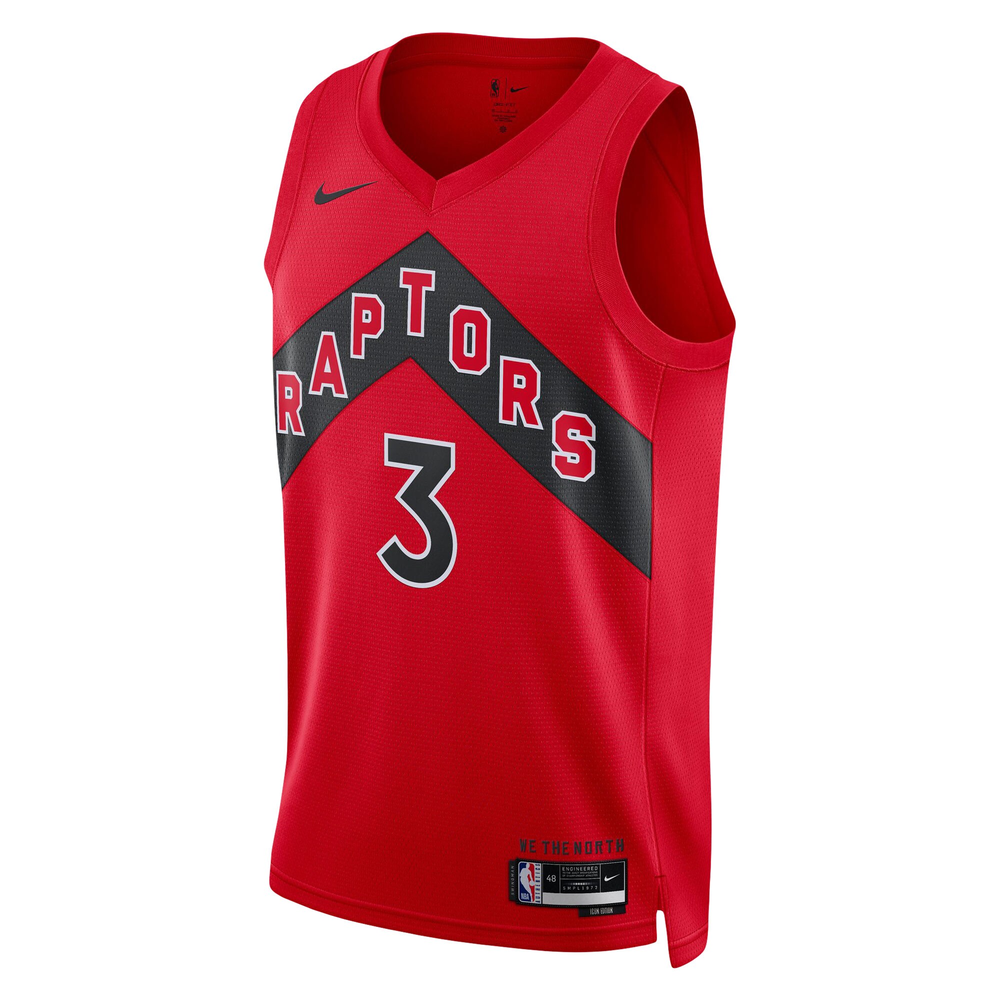 OG Anunoby Toronto Raptors Unisex Swingman Jersey - Icon Edition - Red cheap jerseys for sale - CheapJerseys.Shop