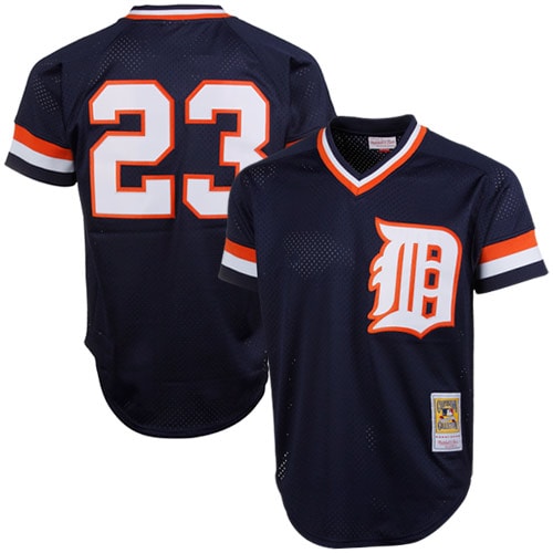Kirk Gibson Detroit Tigers Mitchell & Ness 1984 Authentic Cooperstown Collection Mesh Batting Practice Jersey - Navy cheap jerseys for sale - CheapJerseys.Shop