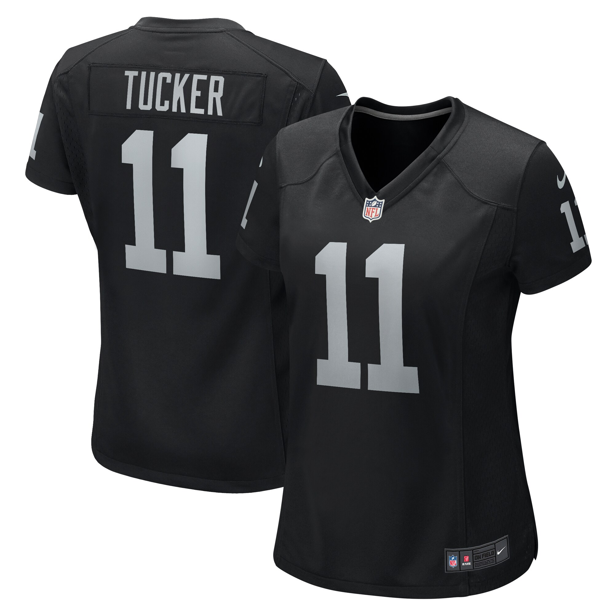 Tre Tucker Las Vegas Raiders Women's Team Game Jersey - Black cheap jerseys for sale - CheapJerseys.Shop
