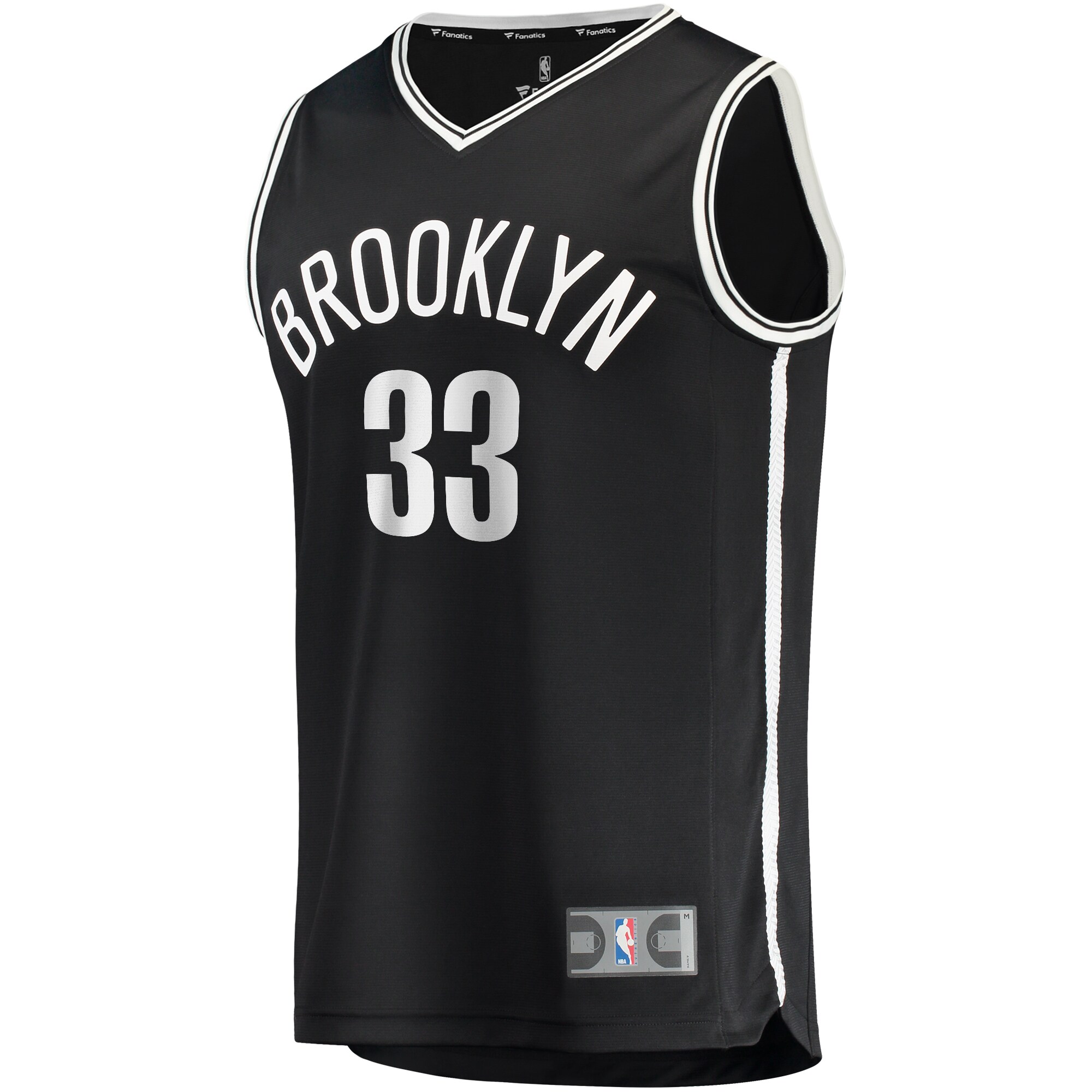 Nicolas Claxton Brooklyn Nets Fanatics Fast Break Player Jersey - Icon Edition - Black cheap jerseys for sale - CheapJerseys.Shop