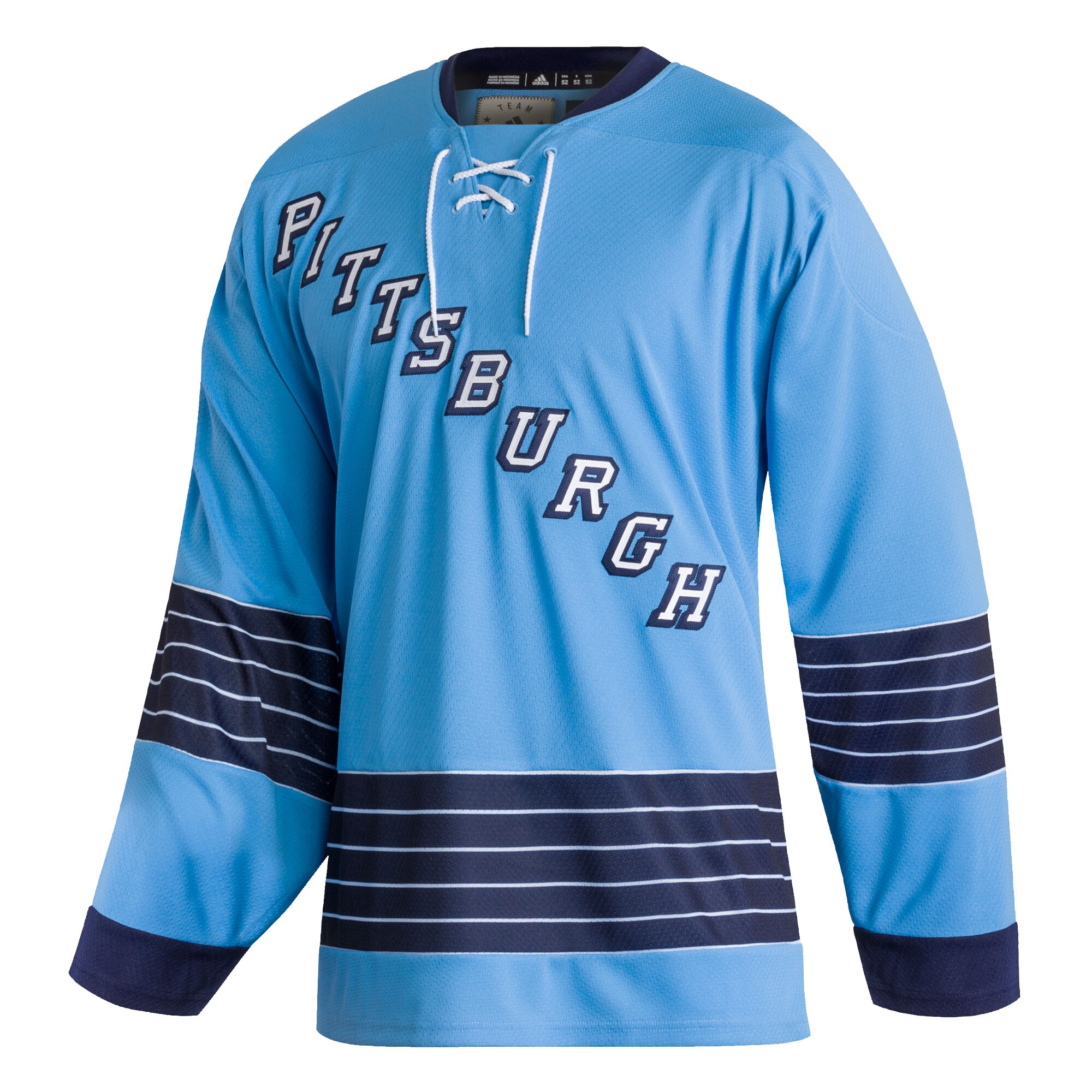 Pittsburgh Penguins Team Classics Authentic Blank Jersey - Light Blue cheap jerseys for sale - CheapJerseys.Shop