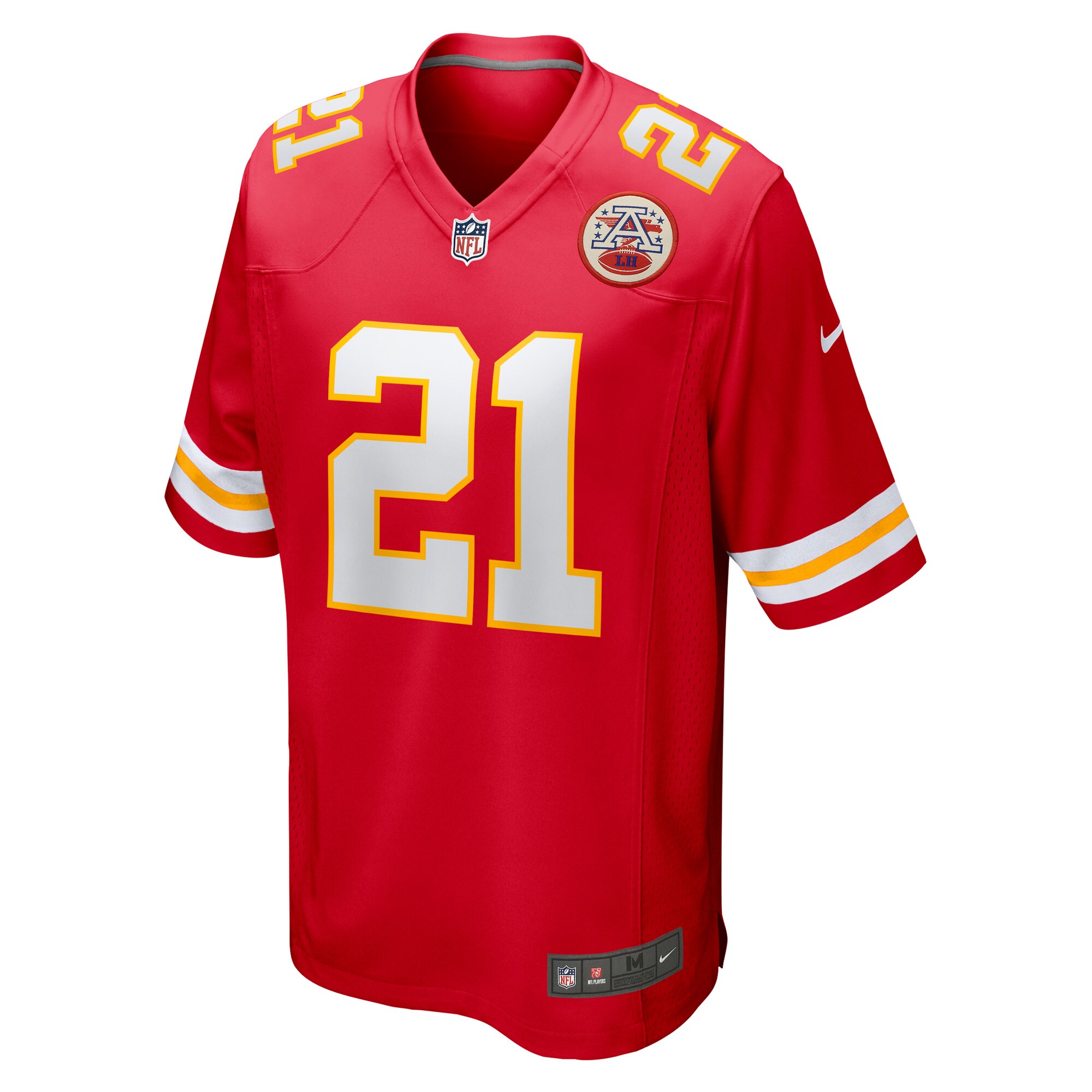 Trent McDuffie Kansas City Chiefs Player Game Jersey - Red cheap jerseys for sale - CheapJerseys.Shop