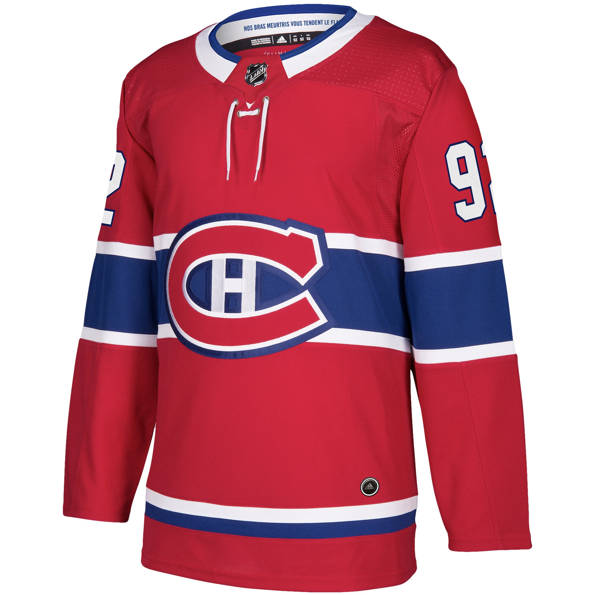 Jonathan Drouin Montreal Canadiens Authentic Player Jersey - Red cheap jerseys for sale - CheapJerseys.Shop