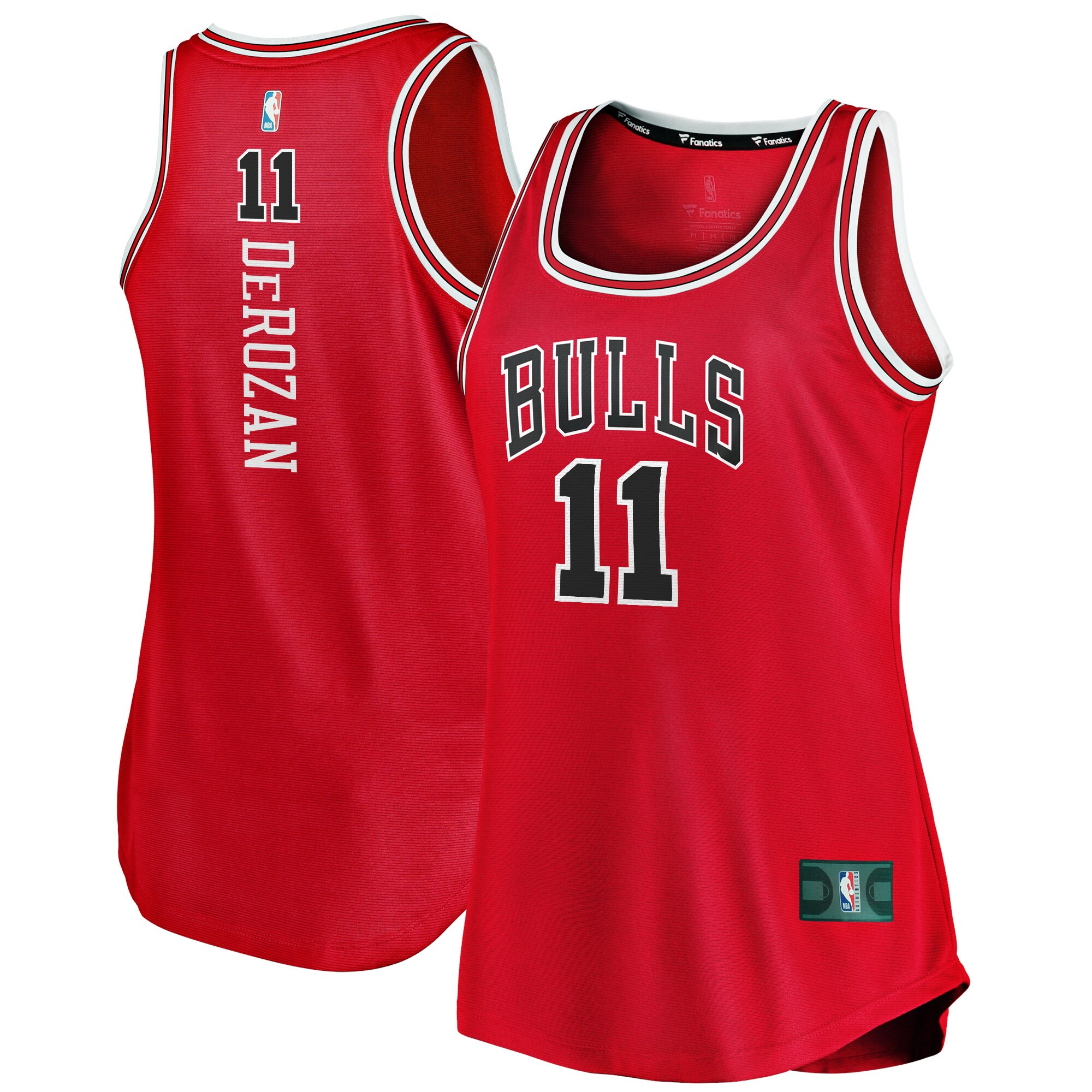 DeMar DeRozan Chicago Bulls Fanatics Women's Fast Break Tank Jersey - Icon Edition - Red cheap jerseys for sale - CheapJerseys.Shop