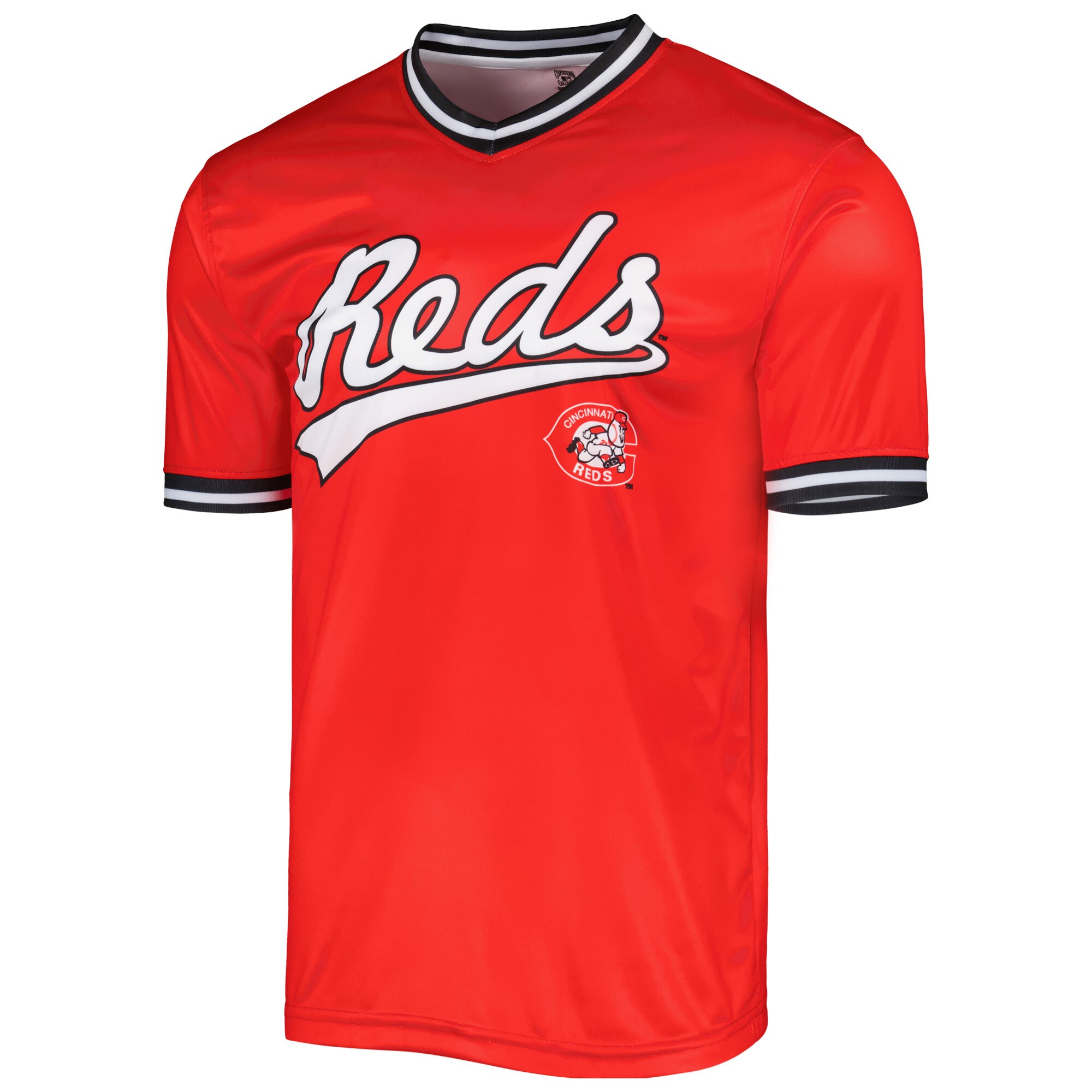 Cincinnati Reds Stitches Cooperstown Collection Team Jersey - Red cheap jerseys for sale - CheapJerseys.Shop