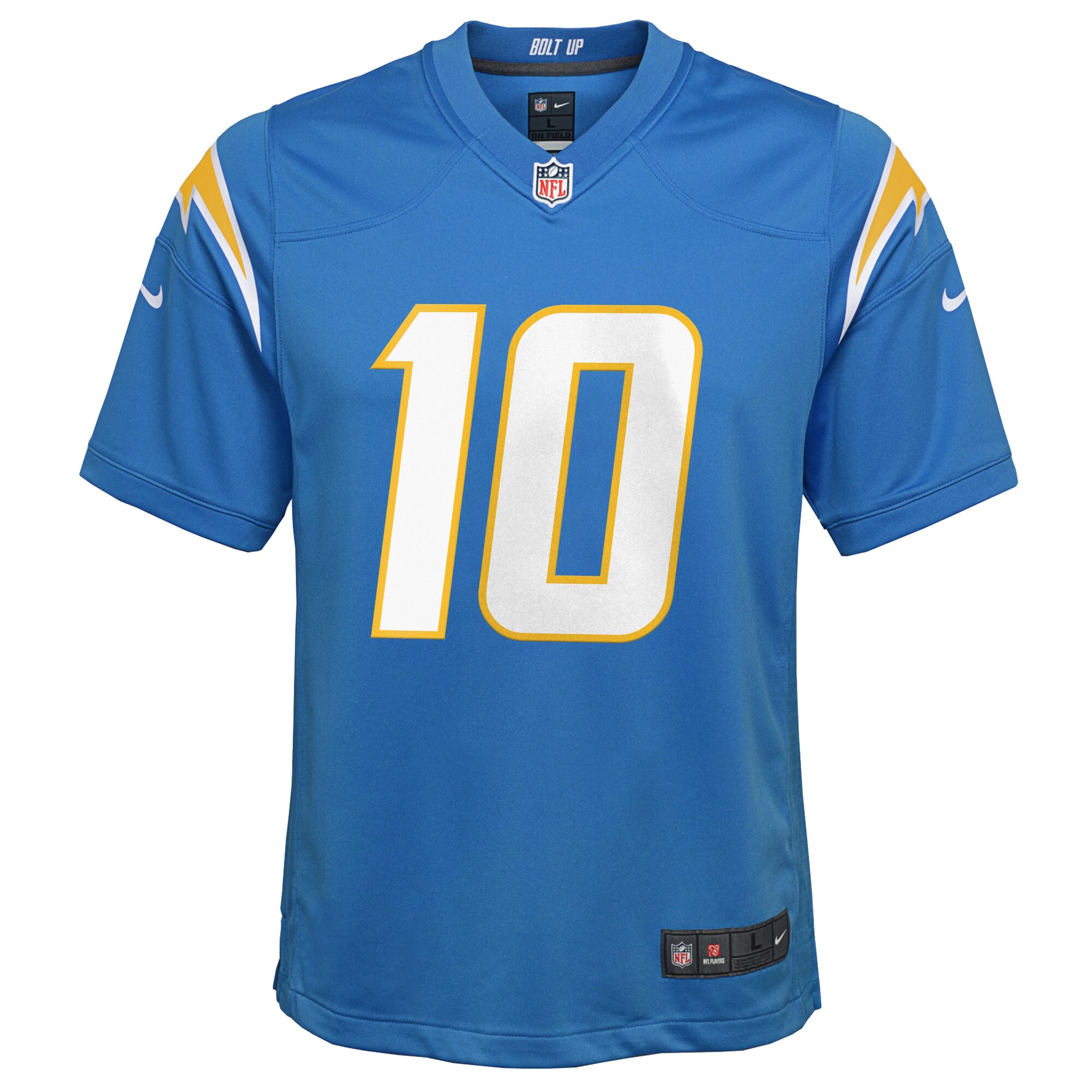 Justin Herbert Los Angeles Chargers Youth Game Jersey - Powder Blue cheap jerseys for sale - CheapJerseys.Shop