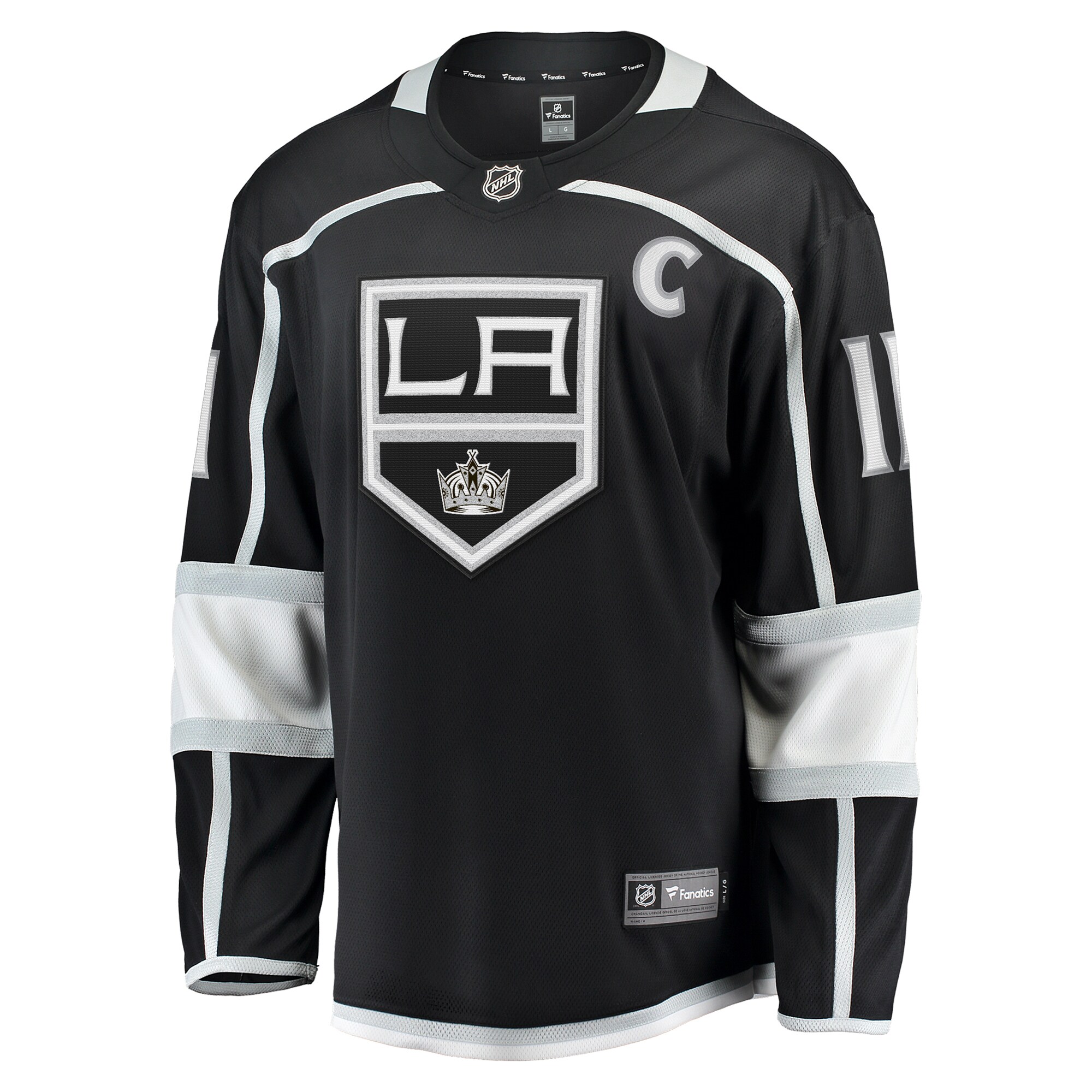 Anze Kopitar Los Angeles Kings Fanatics Home Breakaway Jersey - Black cheap jerseys for sale - CheapJerseys.Shop