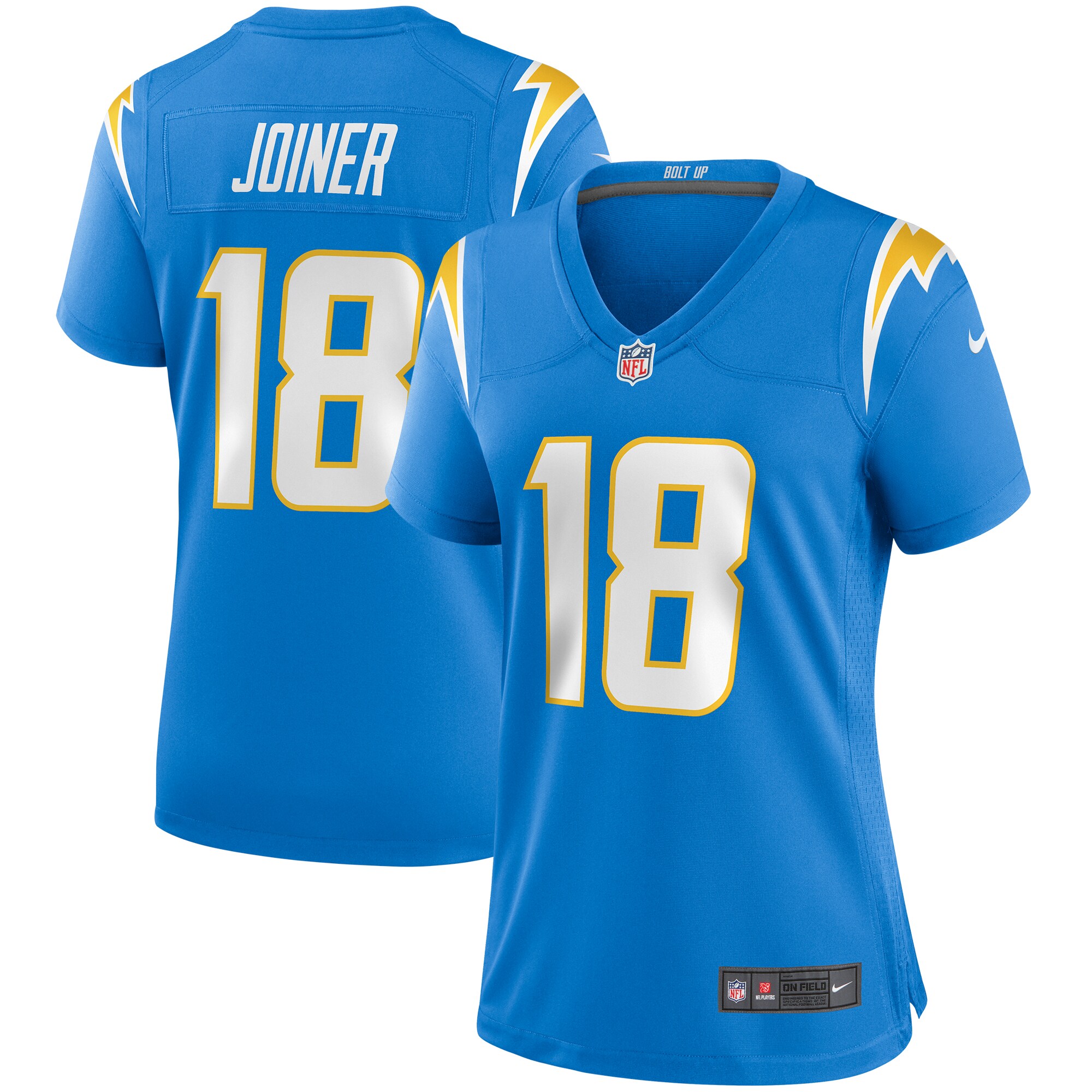 Charlie Joiner Los Angeles Chargers Women's Game Retired Player Jersey - Powder Blue cheap jerseys for sale - CheapJerseys.Shop