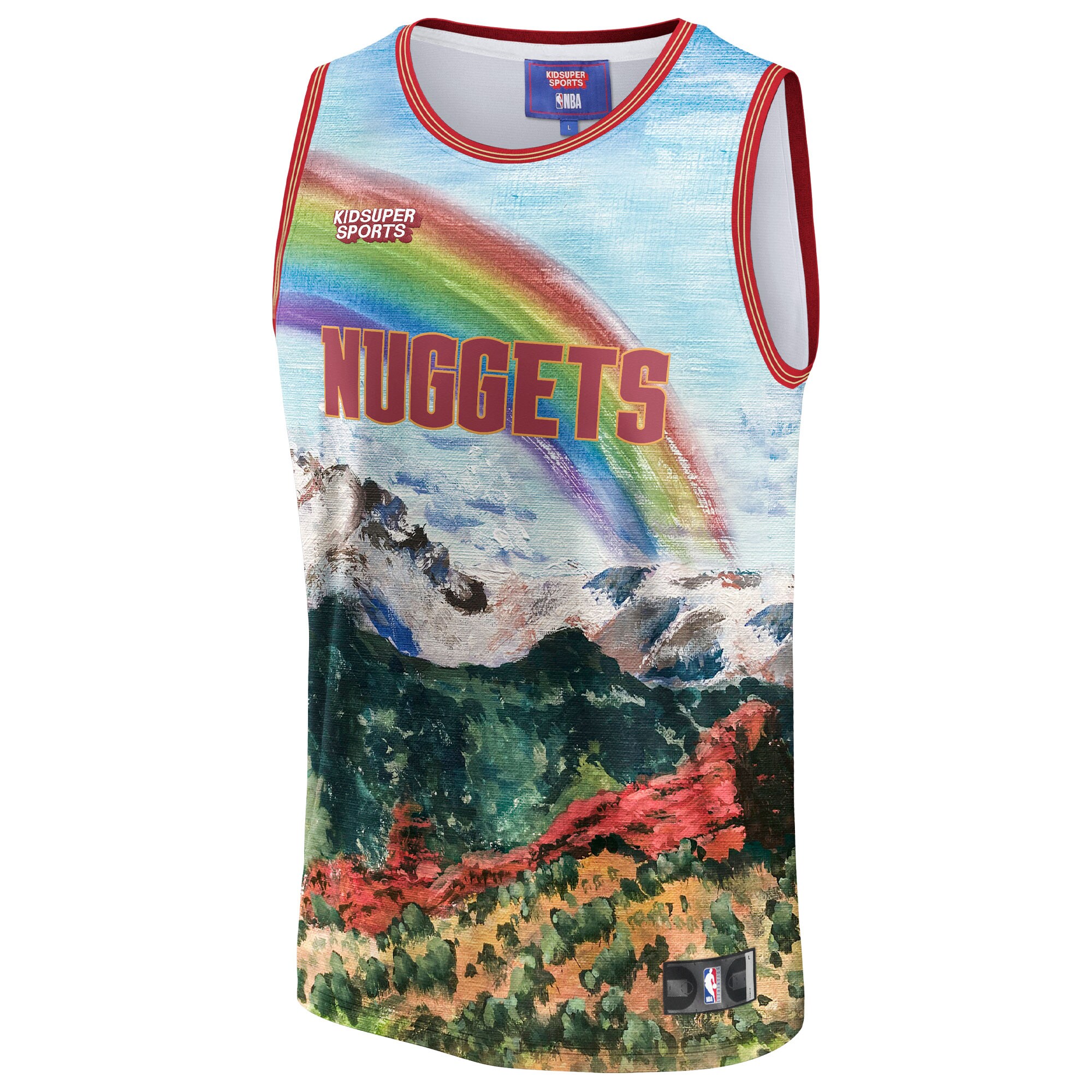 Denver Nuggets & KidSuper Studios by Fanatics Unisex Hometown Jersey - Blue cheap jerseys for sale - CheapJerseys.Shop