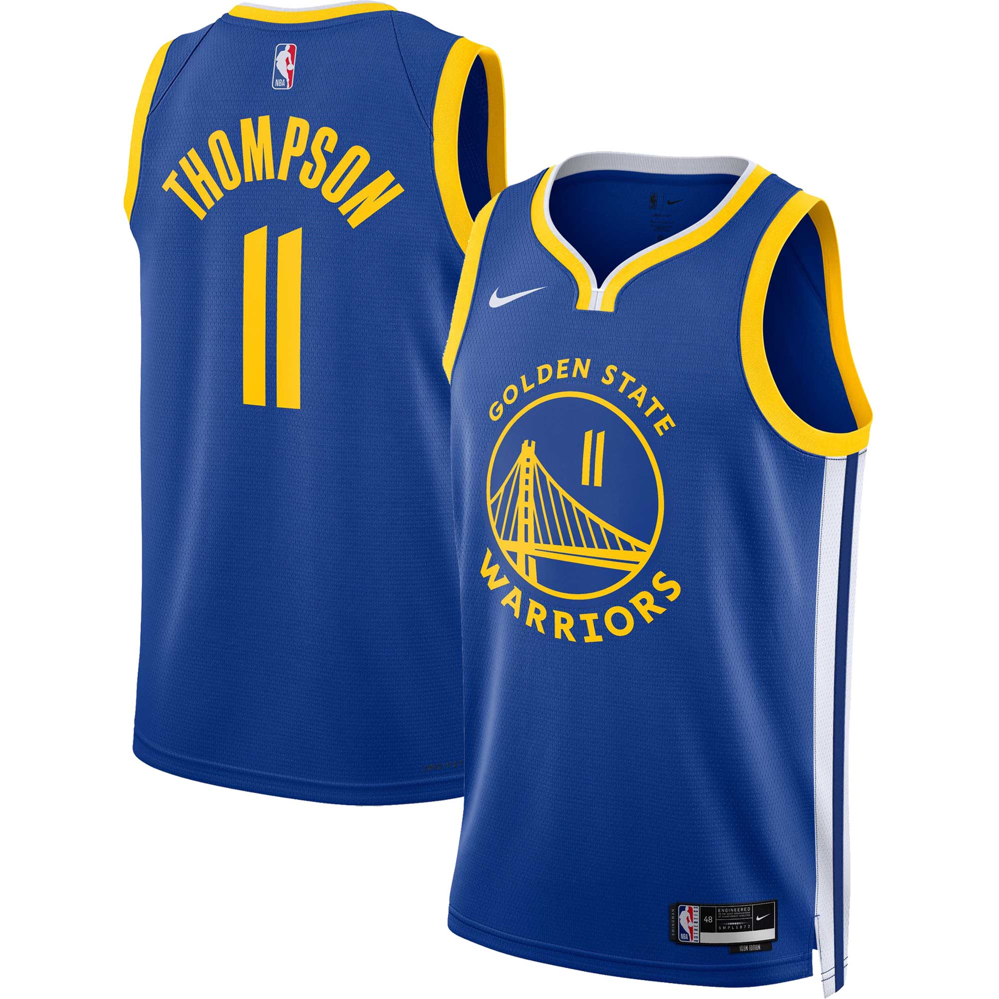 Klay Thompson Golden State Warriors Unisex Swingman Jersey - Icon Edition - Royal cheap jerseys for sale - CheapJerseys.Shop