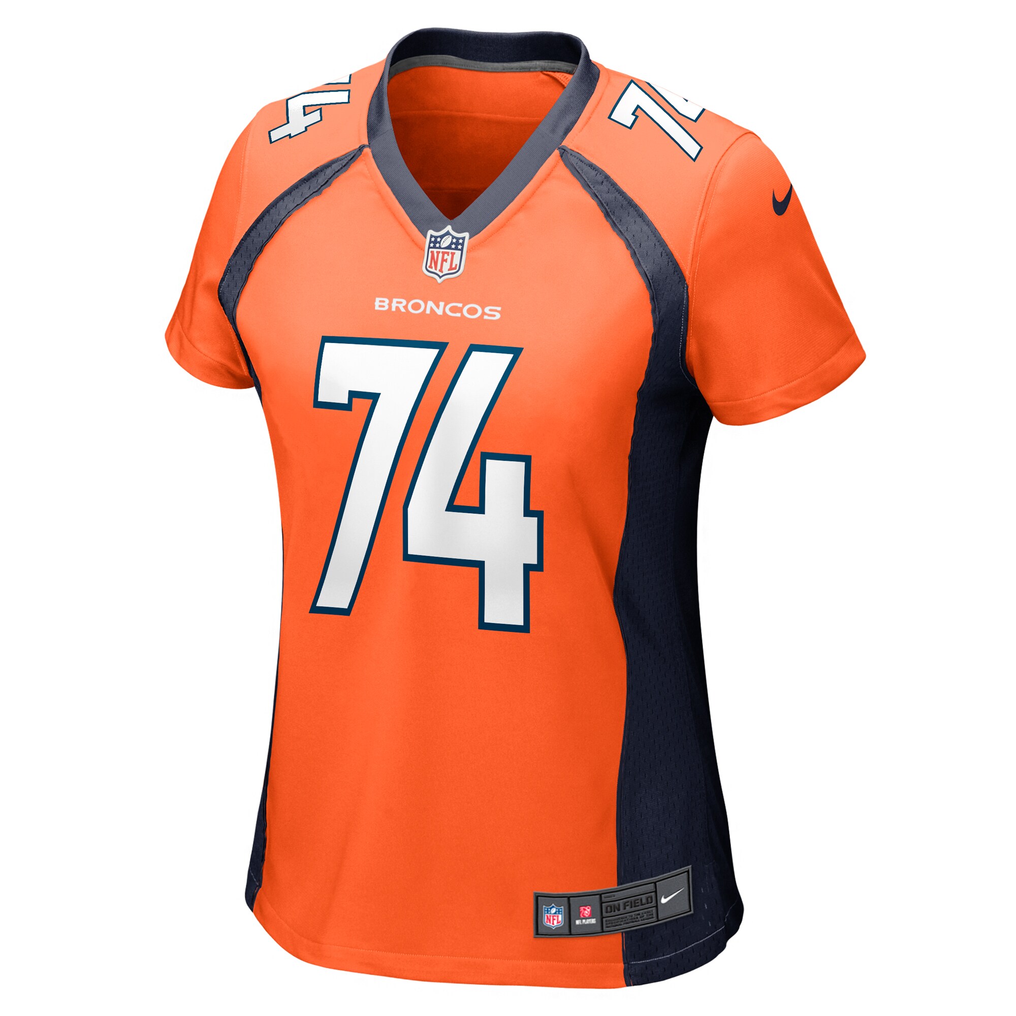 Ben Powers Denver Broncos Women's Game Player Jersey - Orange cheap jerseys for sale - CheapJerseys.Shop