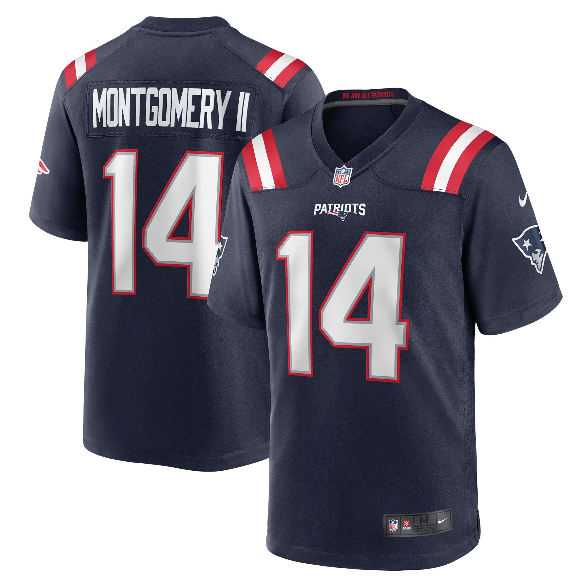 Ty Montgomery New England Patriots Game Jersey - Navy cheap jerseys for sale - CheapJerseys.Shop