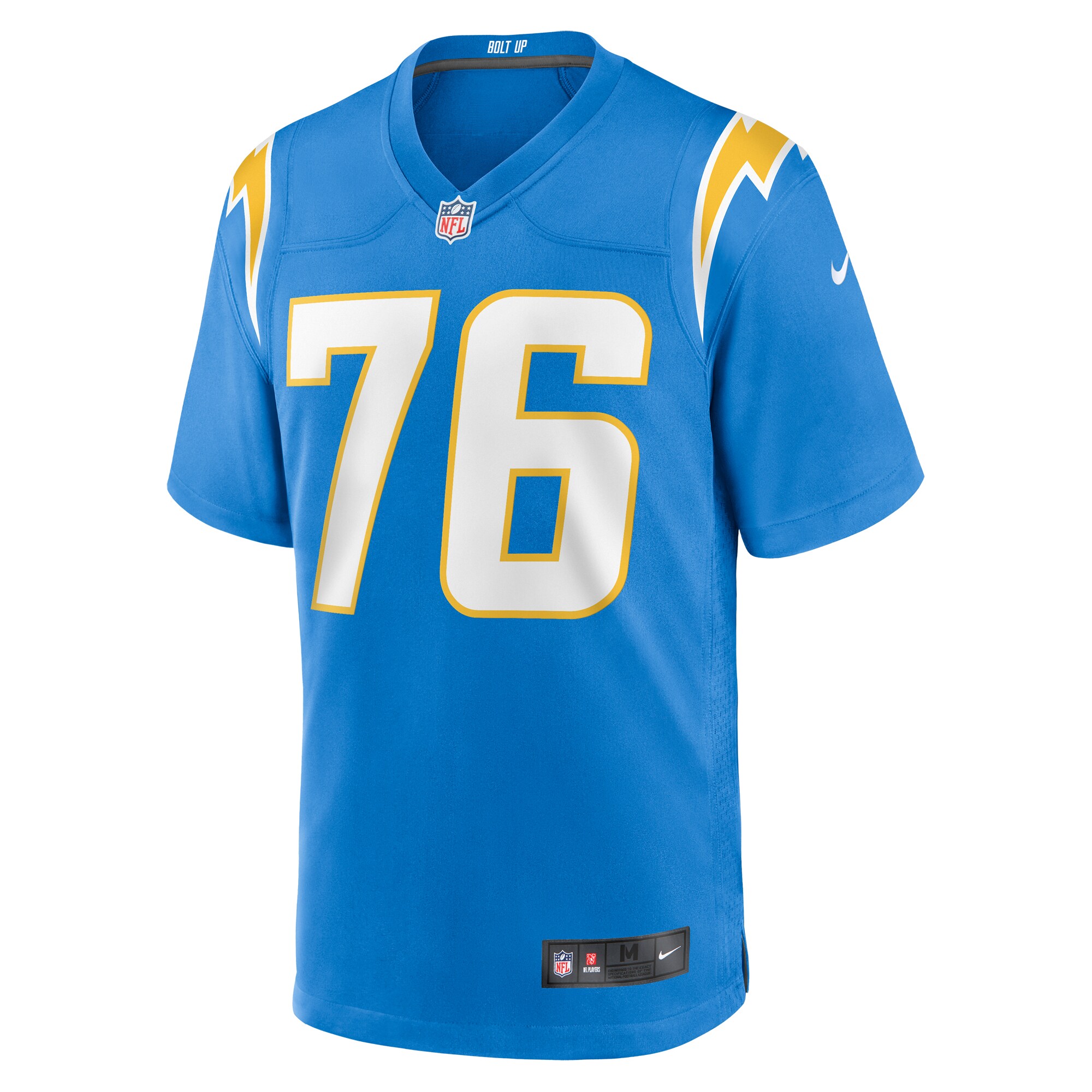 Joe Alt Los Angeles Chargers 2024 Draft First Round Pick Player Game Jersey - Powder Blue cheap jerseys for sale - CheapJerseys.Shop