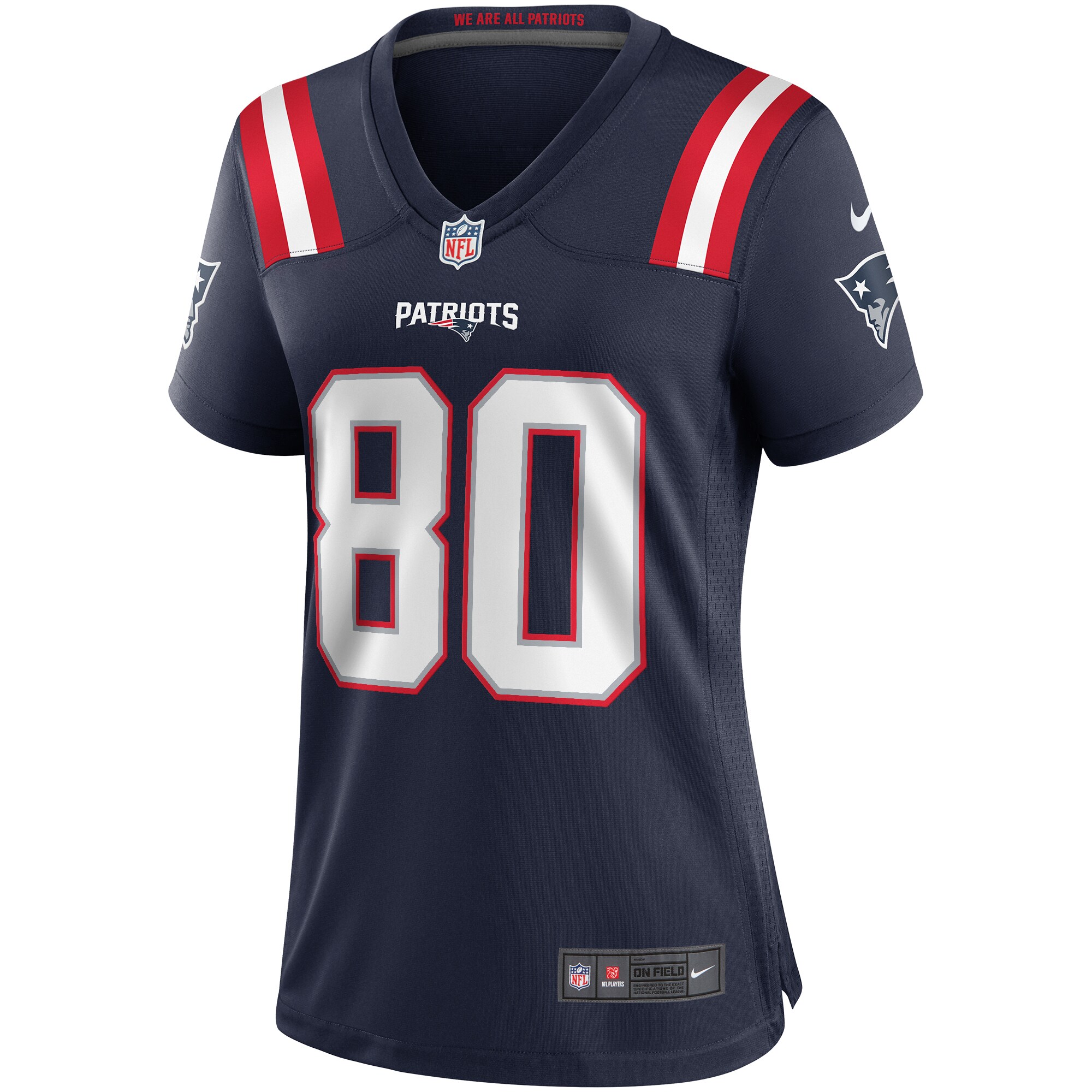 Troy Brown New England Patriots Women's Game Retired Player Jersey - Navy cheap jerseys for sale - CheapJerseys.Shop