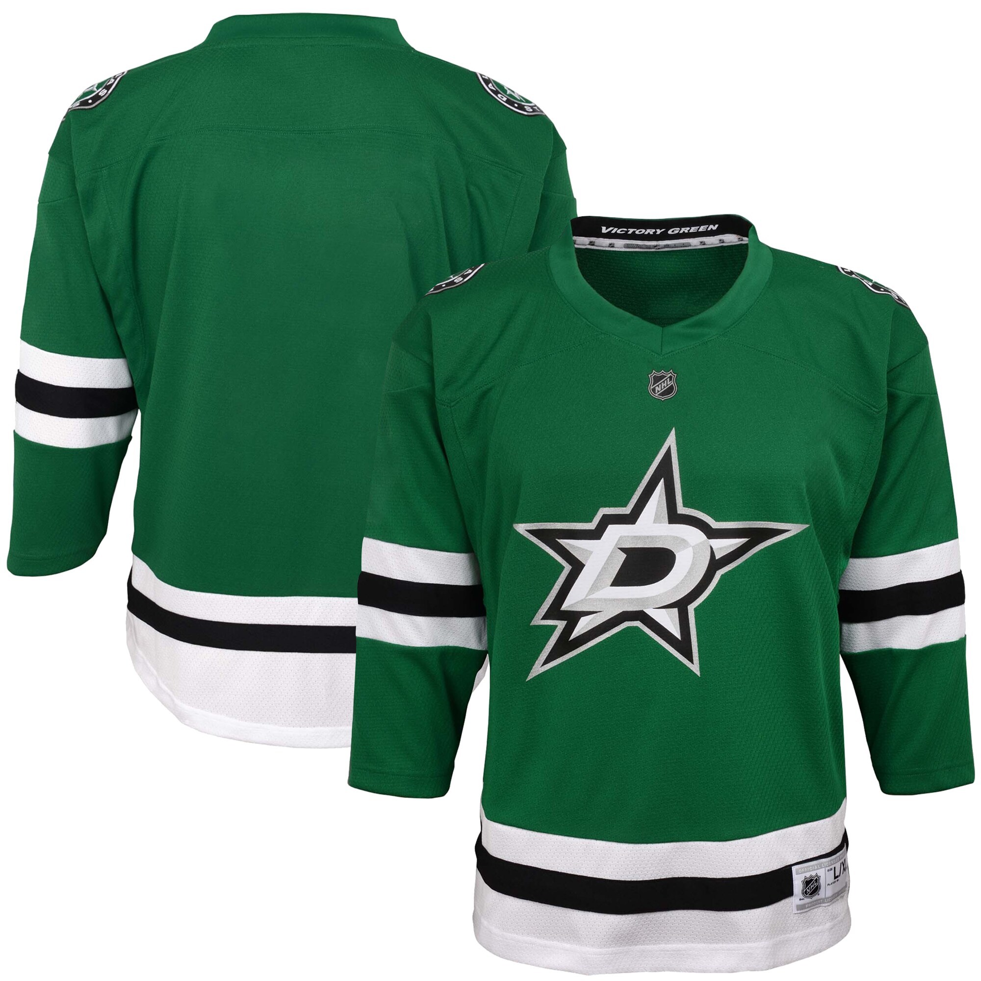 Dallas Stars Youth Home Replica Blank Jersey - Green cheap jerseys for sale - CheapJerseys.Shop