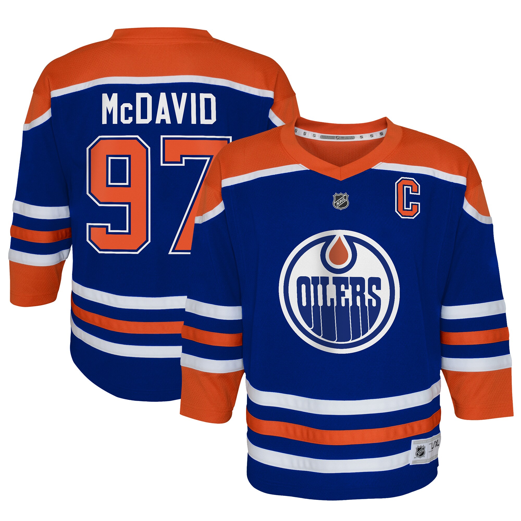 Connor McDavid Edmonton Oilers Toddler Home Replica Player Jersey - Royal cheap jerseys for sale - CheapJerseys.Shop
