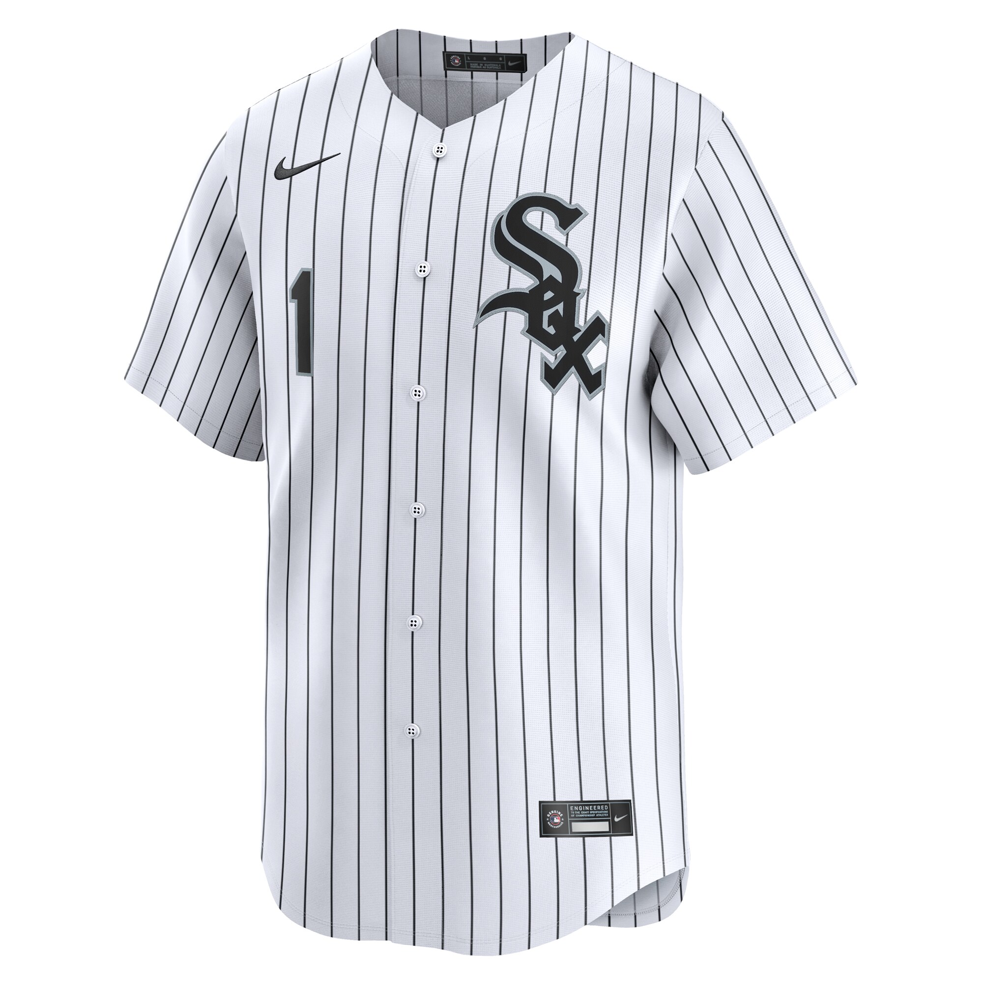 Chicago White Sox #1 Dad Home Limited Jersey - White cheap jerseys for sale - CheapJerseys.Shop