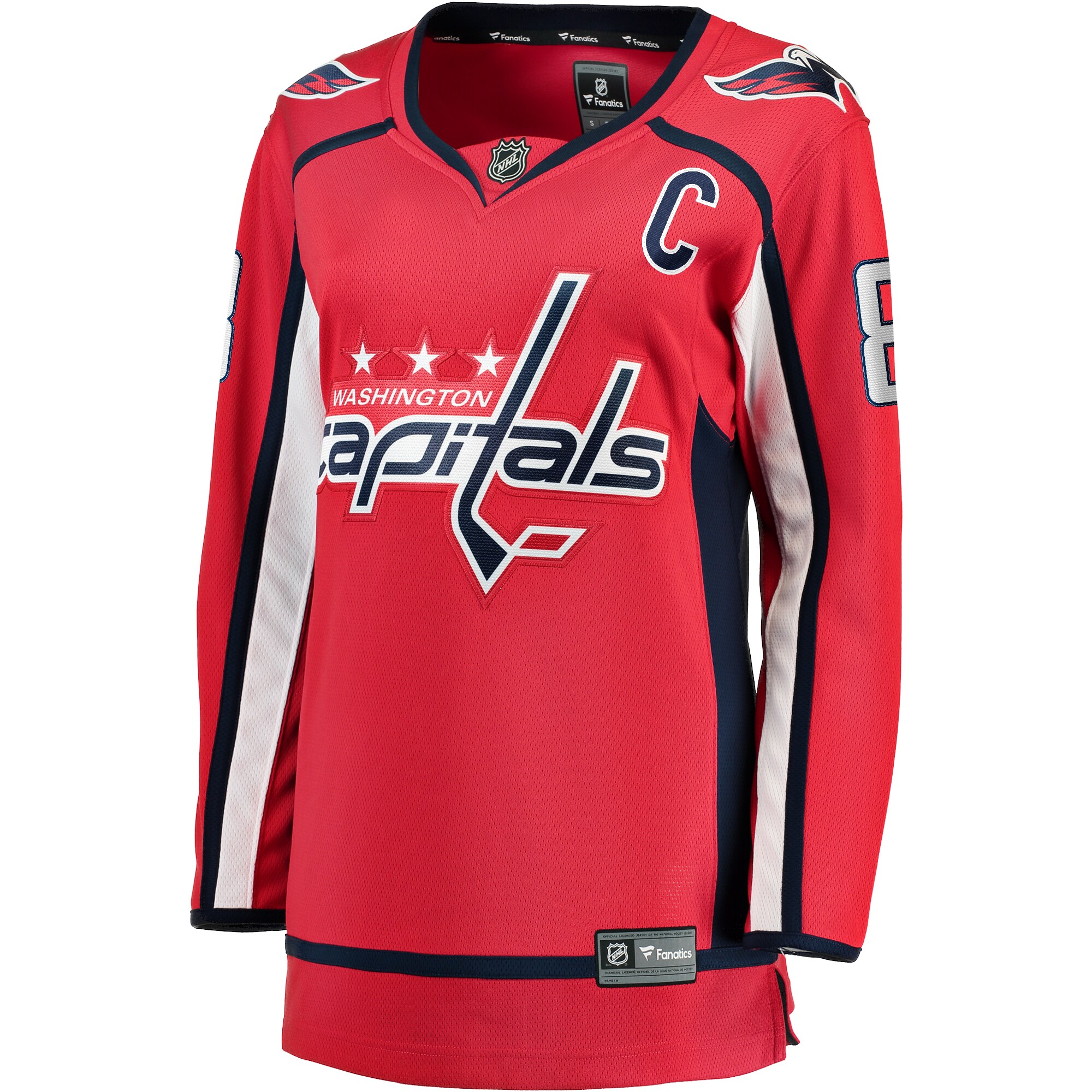 Alexander Ovechkin Washington Capitals Fanatics Women's Captain Patch Home Breakaway Player Jersey - Red cheap jerseys for sale - CheapJerseys.Shop