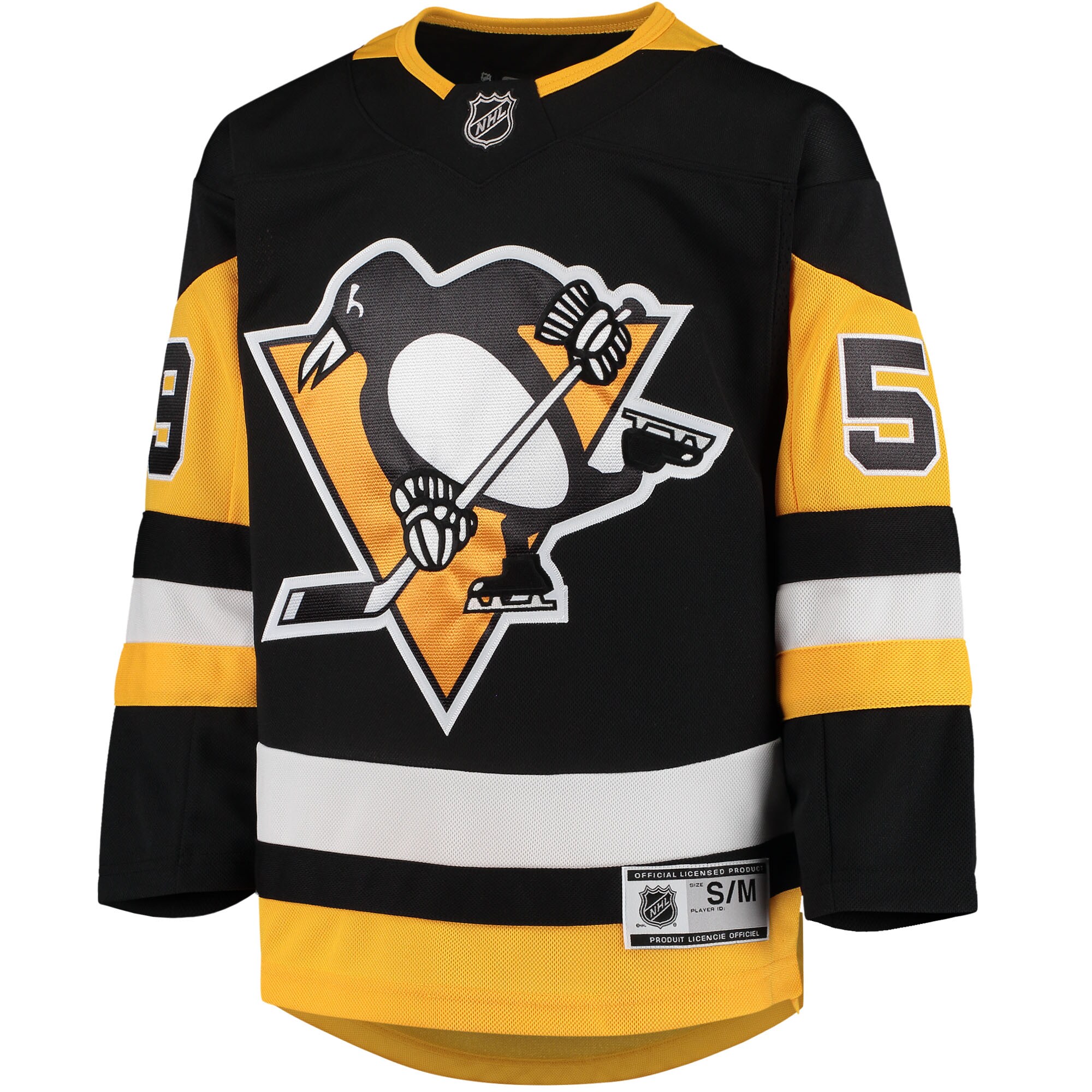 Jake Guentzel Pittsburgh Penguins Youth Home Premier Player Jersey - Black cheap jerseys for sale - CheapJerseys.Shop