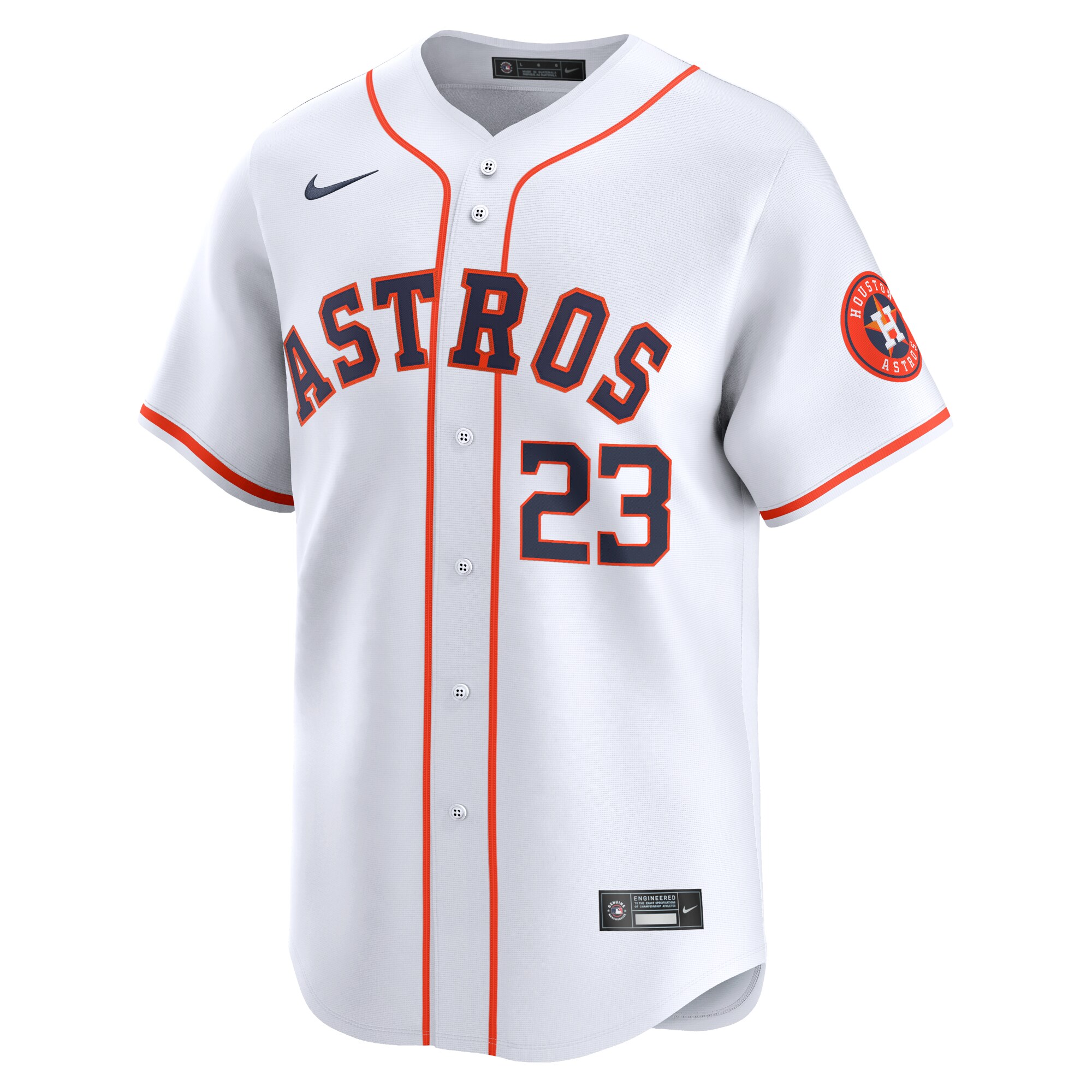 Michael Brantley Houston Astros Home Limited Player Jersey - White cheap jerseys for sale - CheapJerseys.Shop