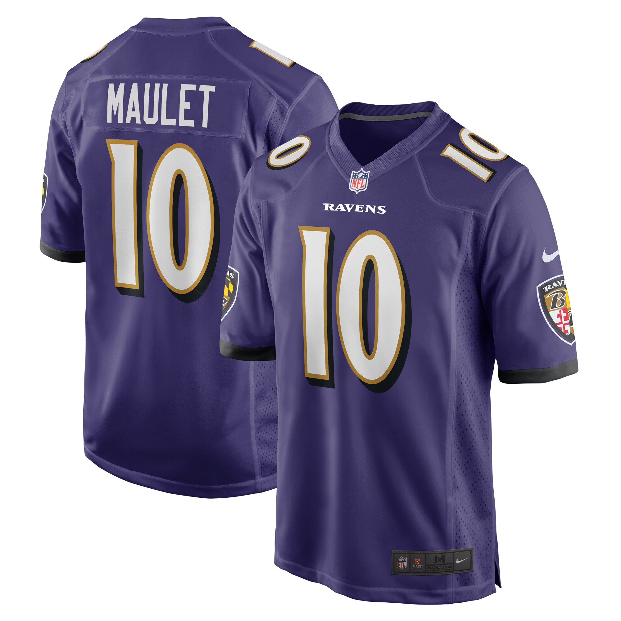 Arthur Maulet Baltimore Ravens Game Jersey - Purple cheap jerseys for sale - CheapJerseys.Shop