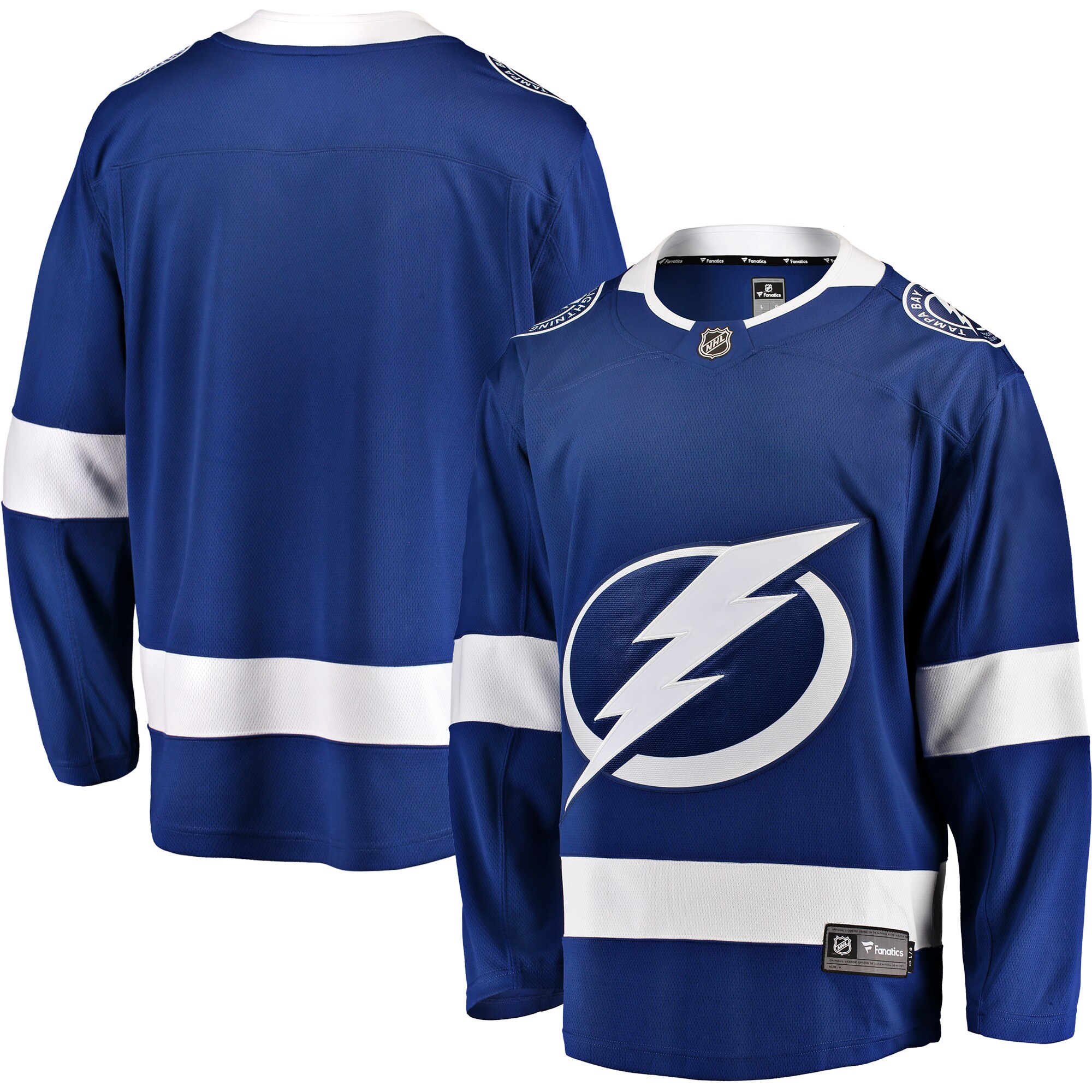 Tampa Bay Lightning Fanatics Breakaway Home Jersey - Blue cheap jerseys for sale - CheapJerseys.Shop
