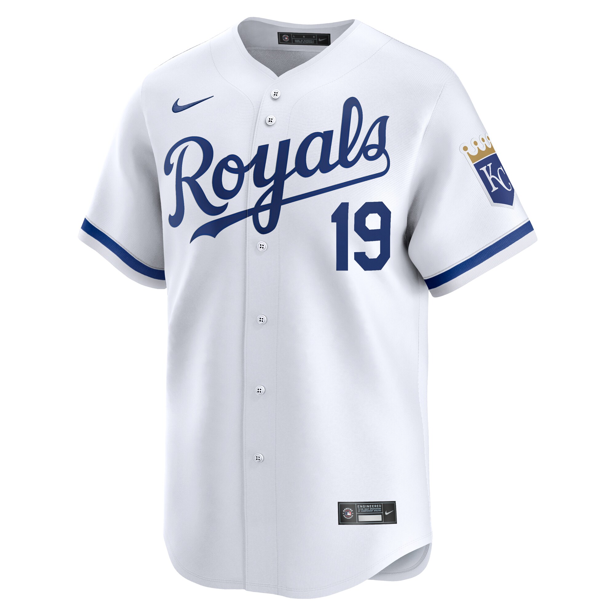 Michael Massey Kansas City Royals Home Limited Player Jersey - White cheap jerseys for sale - CheapJerseys.Shop