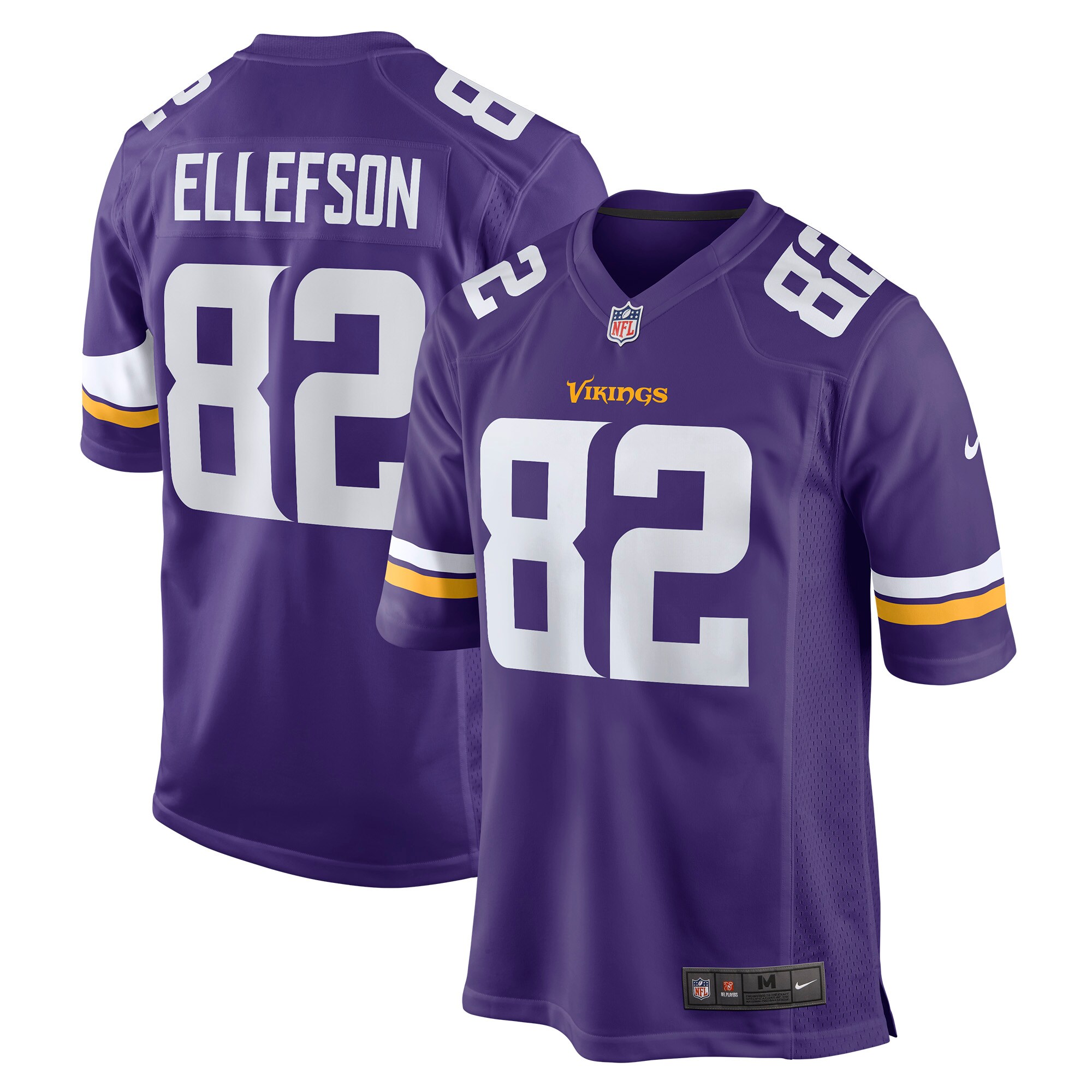 Ben Ellefson Minnesota Vikings Game Jersey - Purple cheap jerseys for sale - CheapJerseys.Shop