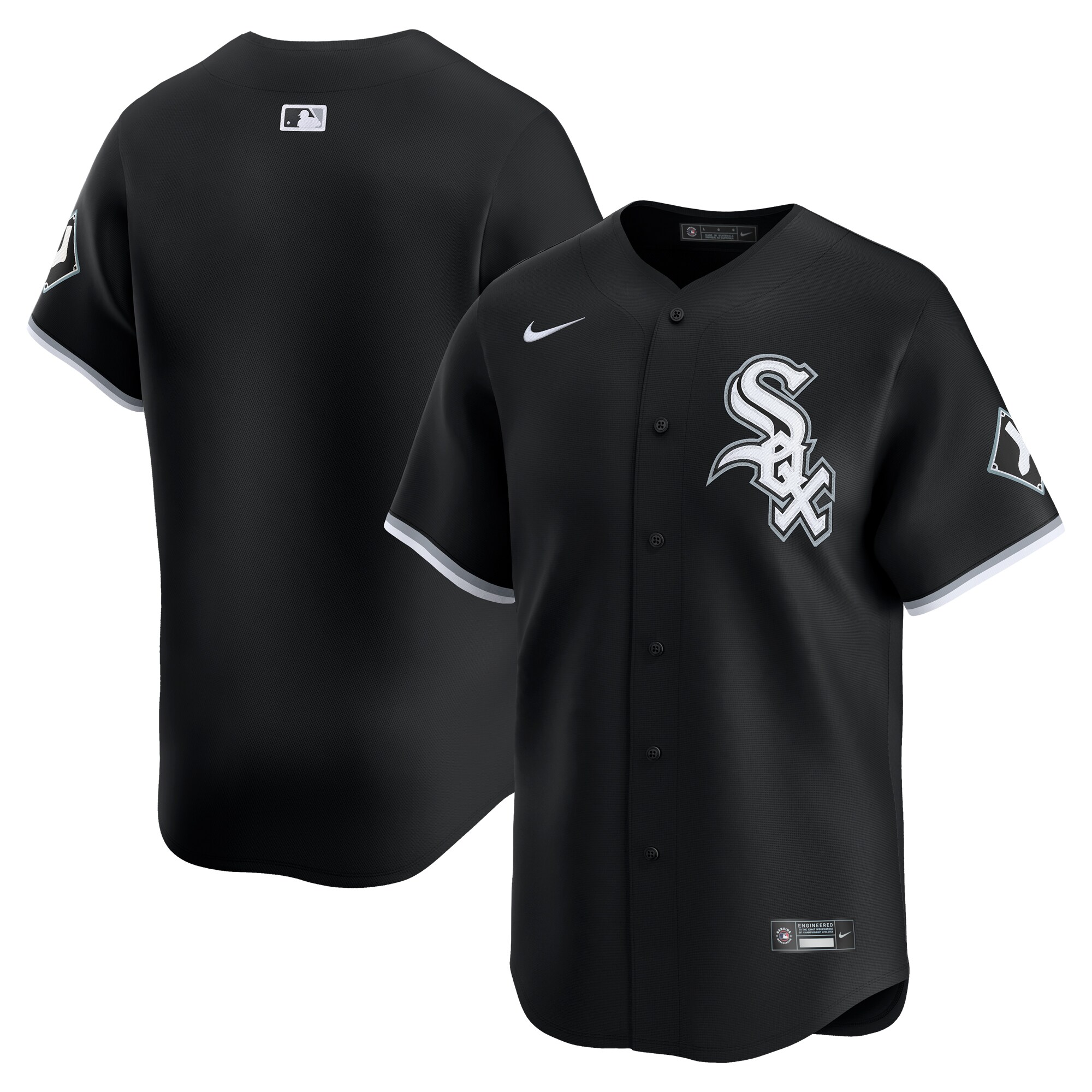 Chicago White Sox Alternate Limited Jersey\u00c2\u00a0\u00e2\u20ac\u201c Black cheap jerseys for sale - CheapJerseys.Shop