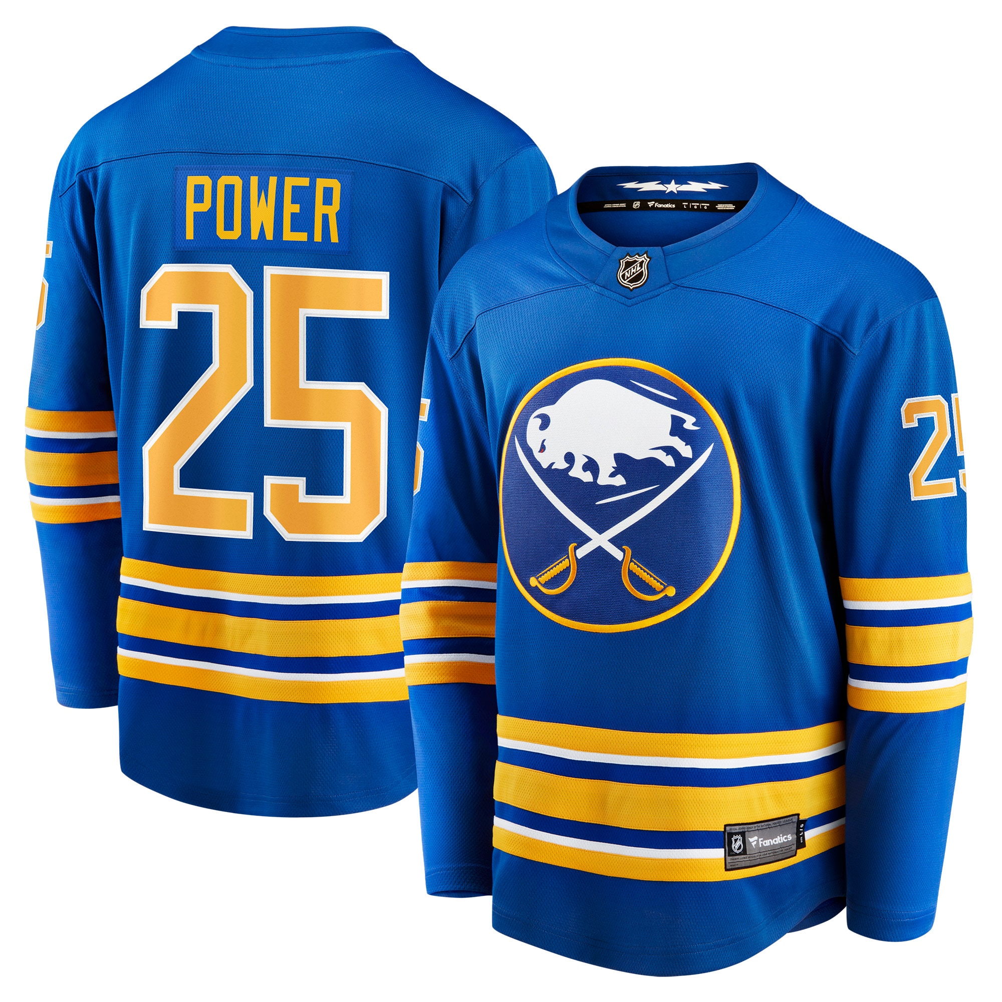 Owen Power Buffalo Sabres Fanatics Home Breakaway Player Jersey - Royal cheap jerseys for sale - CheapJerseys.Shop