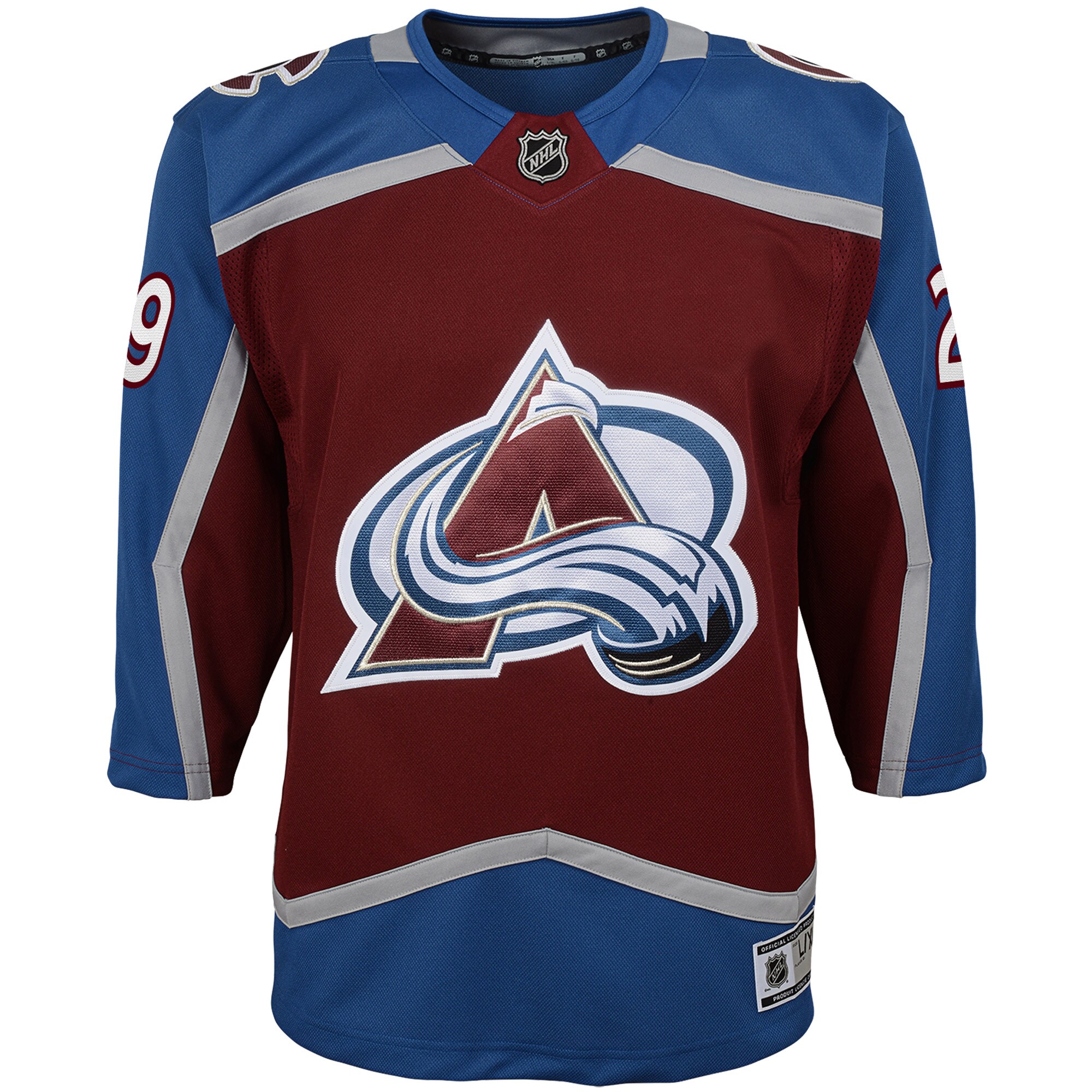 Nathan MacKinnon Colorado Avalanche Youth Premier Player Jersey - Burgundy cheap jerseys for sale - CheapJerseys.Shop