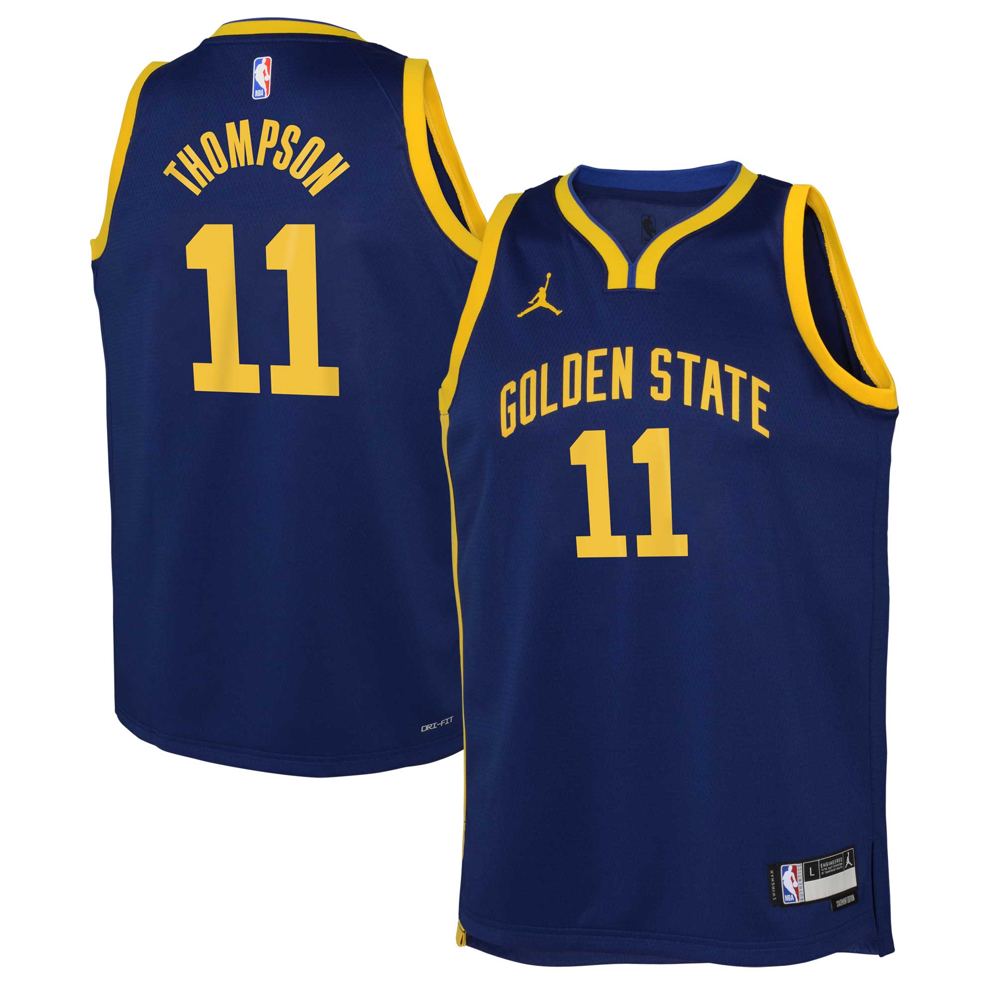 Klay Thompson Golden State Warriors Jordan Brand Youth Swingman Jersey - Statement Edition - Blue cheap jerseys for sale - CheapJerseys.Shop