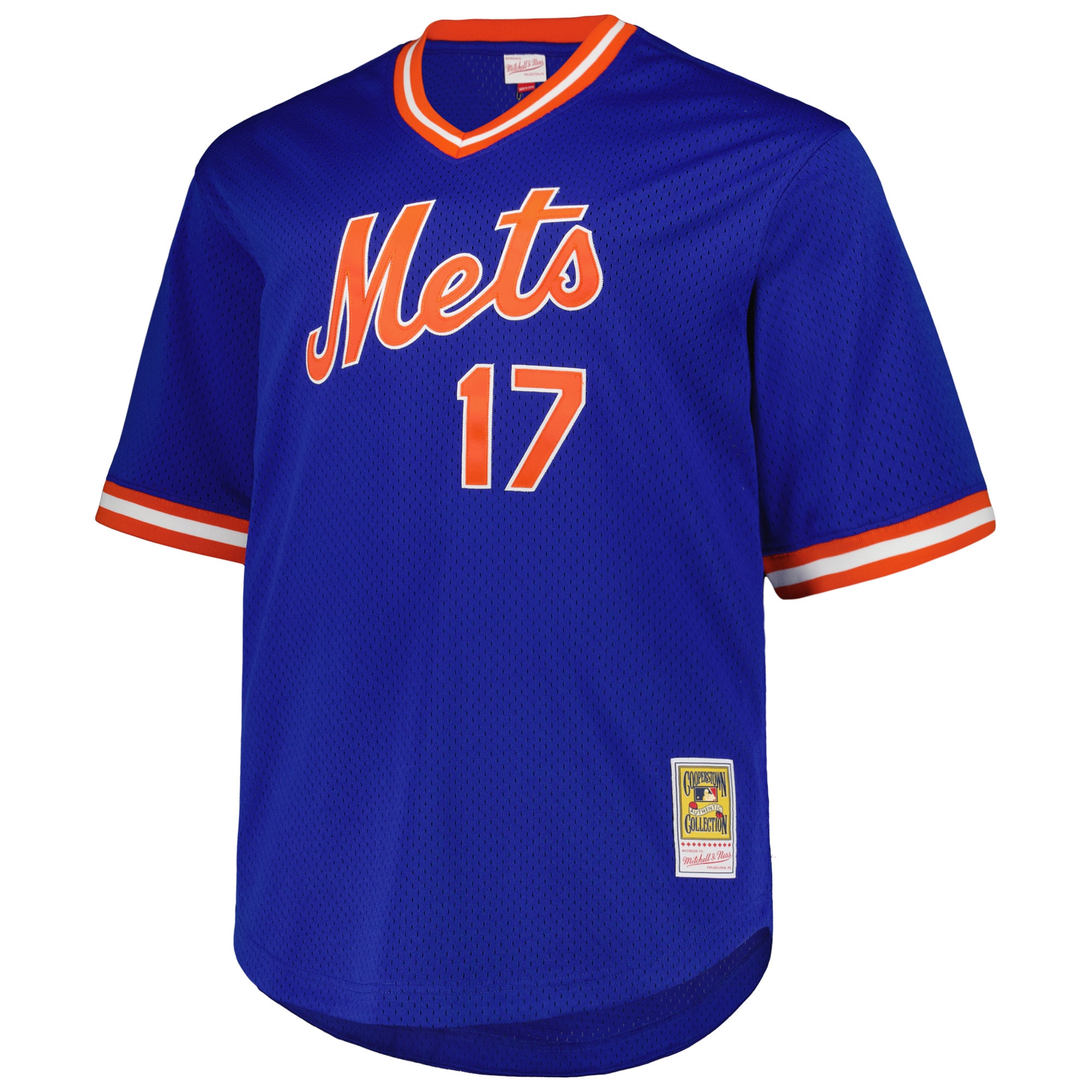 Keith Hernandez New York Mets Mitchell & Ness 1986 Cooperstown Collection Mesh Pullover Jersey - Royal cheap jerseys for sale - CheapJerseys.Shop