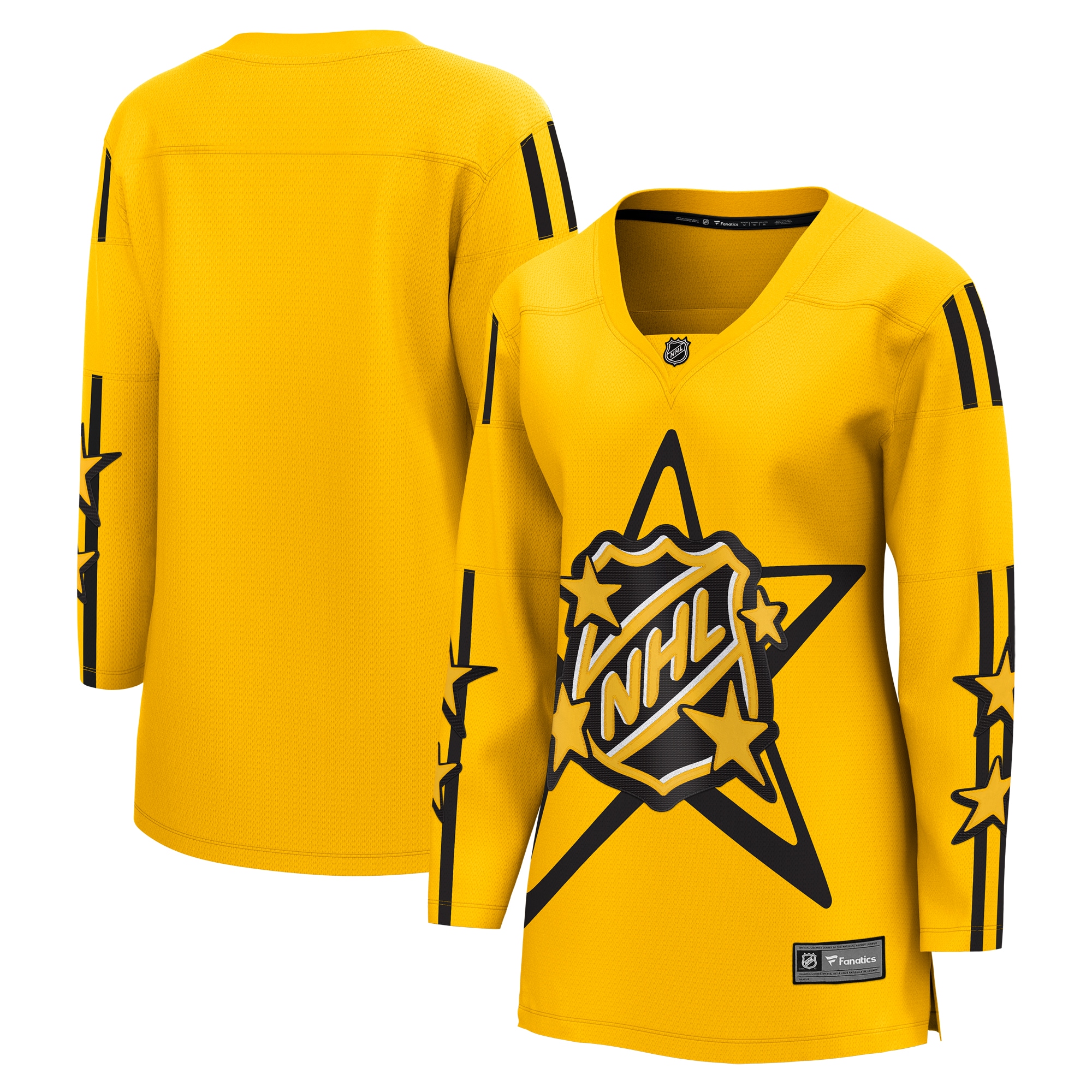 Fanatics Women's 2024 All-Star Game Breakaway Jersey - Yellow cheap jerseys for sale - CheapJerseys.Shop
