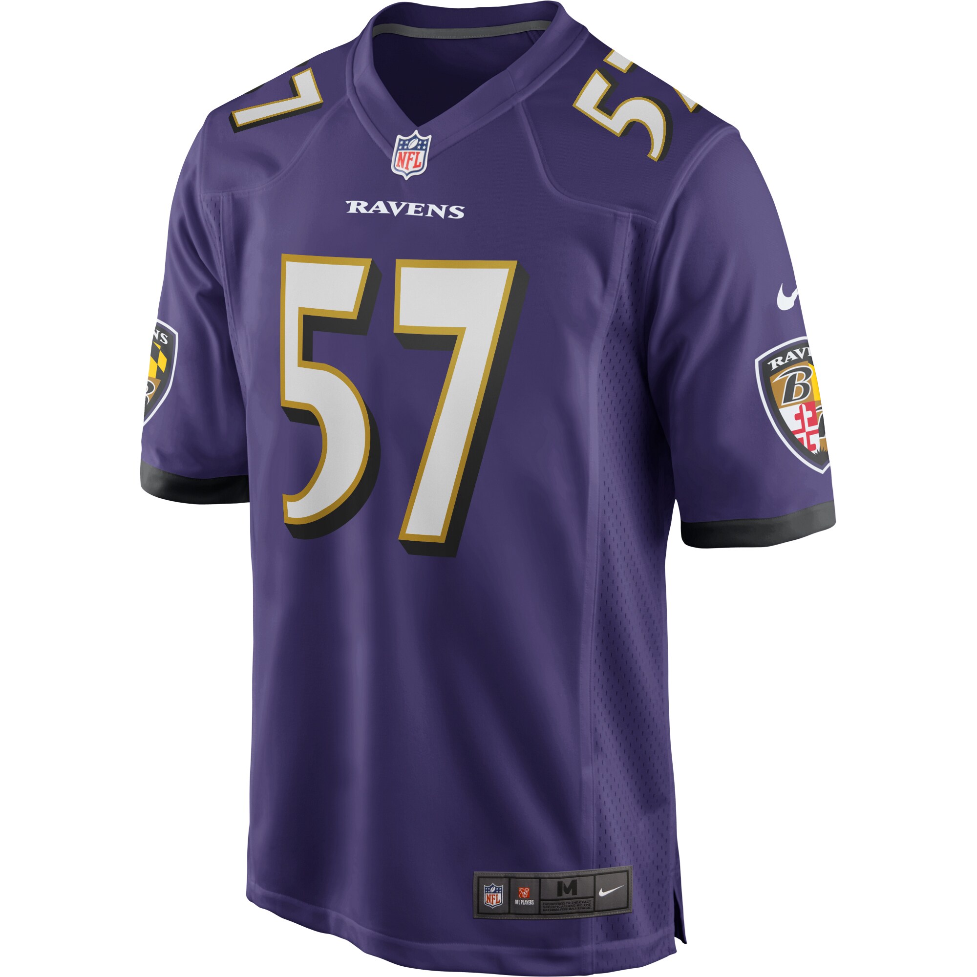 Bart Scott Baltimore Ravens Game Retired Player Jersey - Purple cheap jerseys for sale - CheapJerseys.Shop