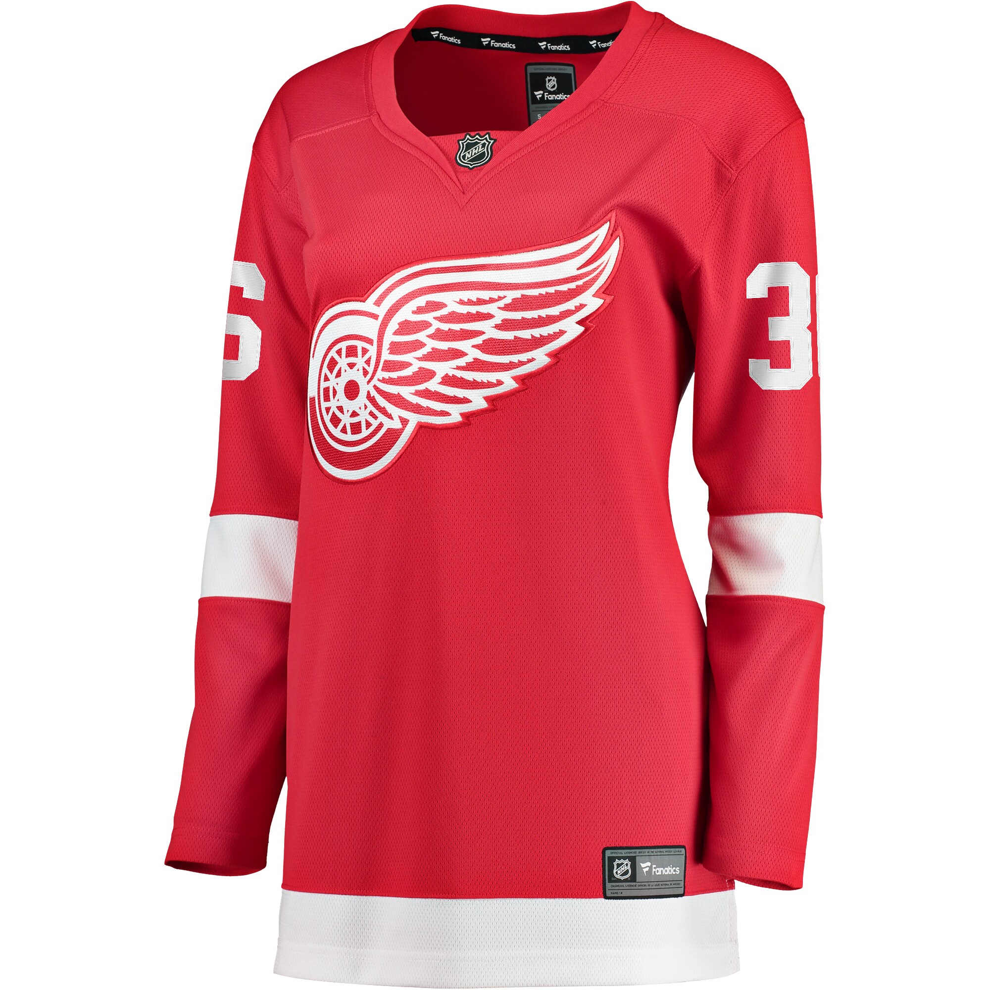 Christian Fischer Detroit Red Wings Fanatics Women's Home Breakaway Player Jersey - Red cheap jerseys for sale - CheapJerseys.Shop