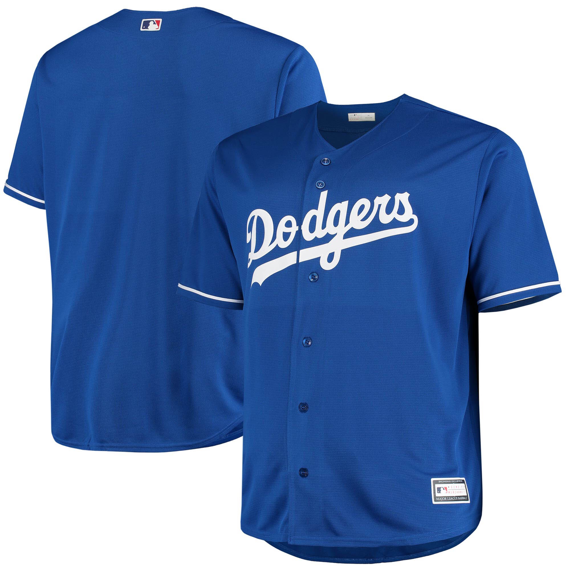 Los Angeles Dodgers Big & Tall Replica Alternate Team Jersey - Royal cheap jerseys for sale - CheapJerseys.Shop
