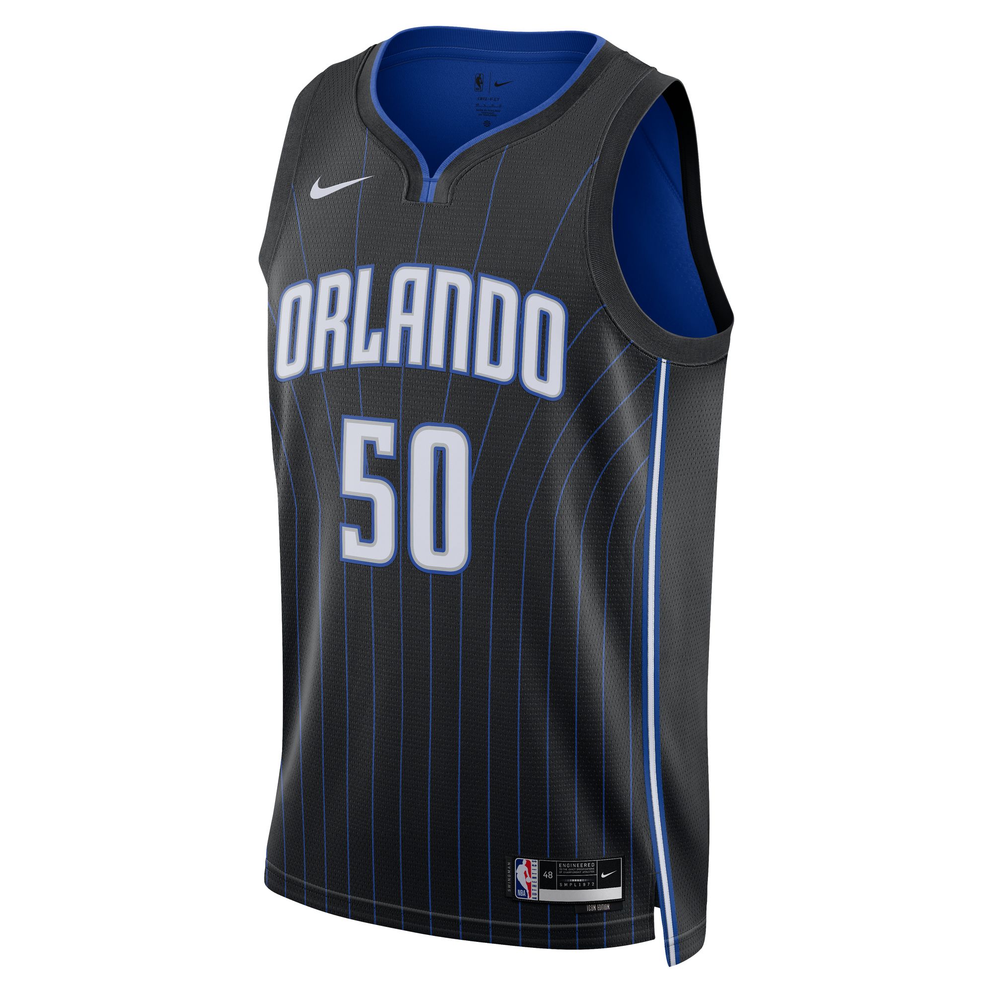 Cole Anthony Orlando Magic Unisex Swingman Jersey - Icon Edition - Black cheap jerseys for sale - CheapJerseys.Shop