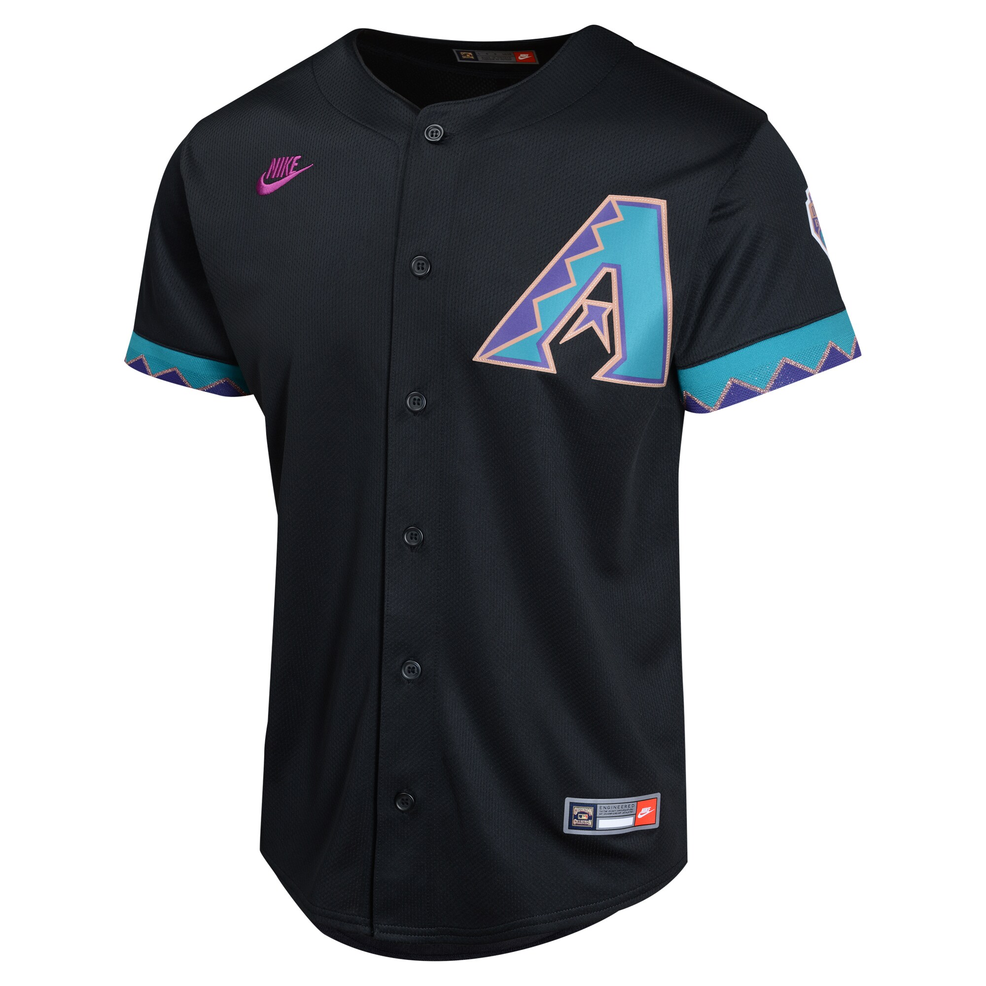 Randy Johnson Arizona Diamondbacks Youth Cooperstown Collection Limited Player Jersey - Black cheap jerseys for sale - CheapJerseys.Shop